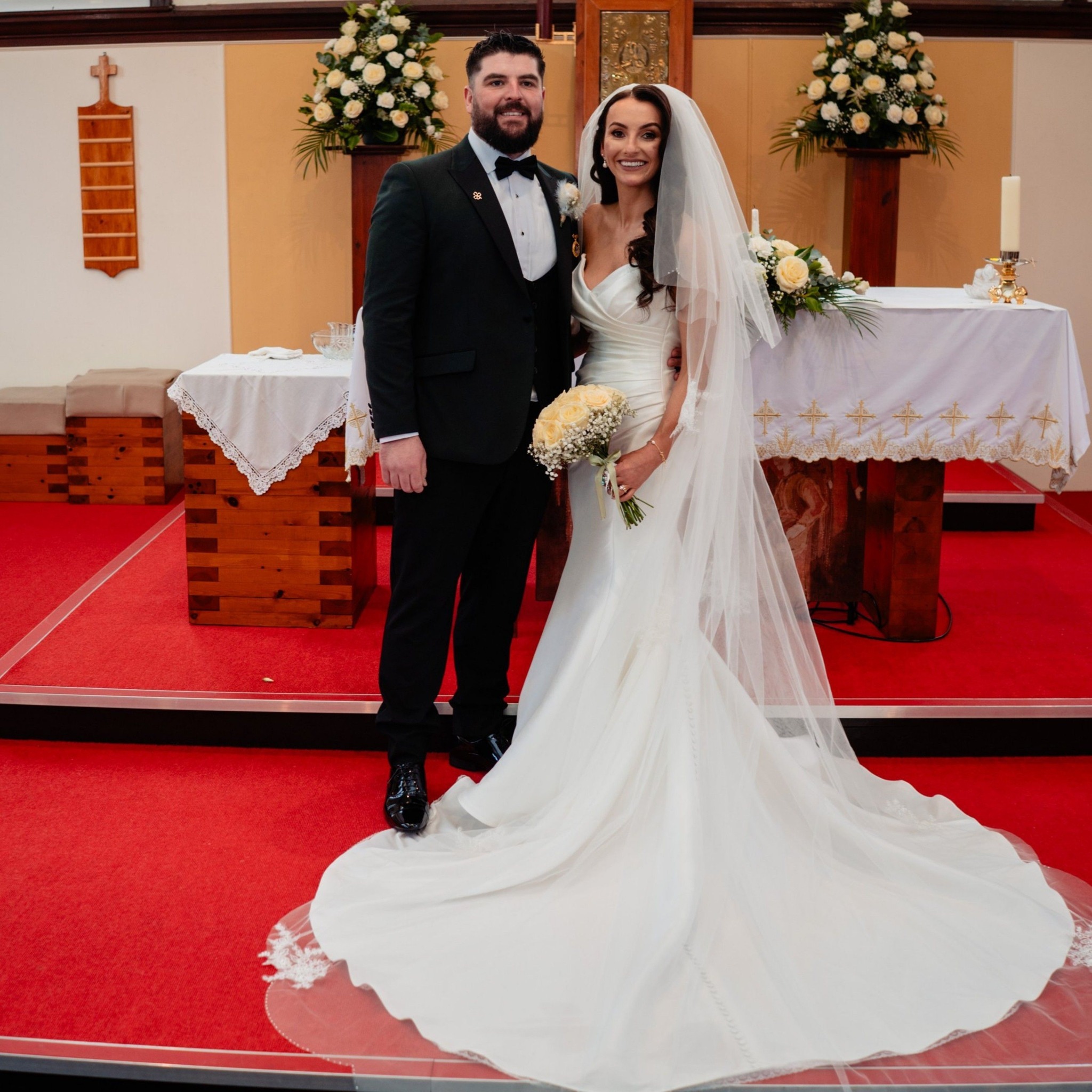 How beautiful is this wedding dress and the lovely bride who looks ...