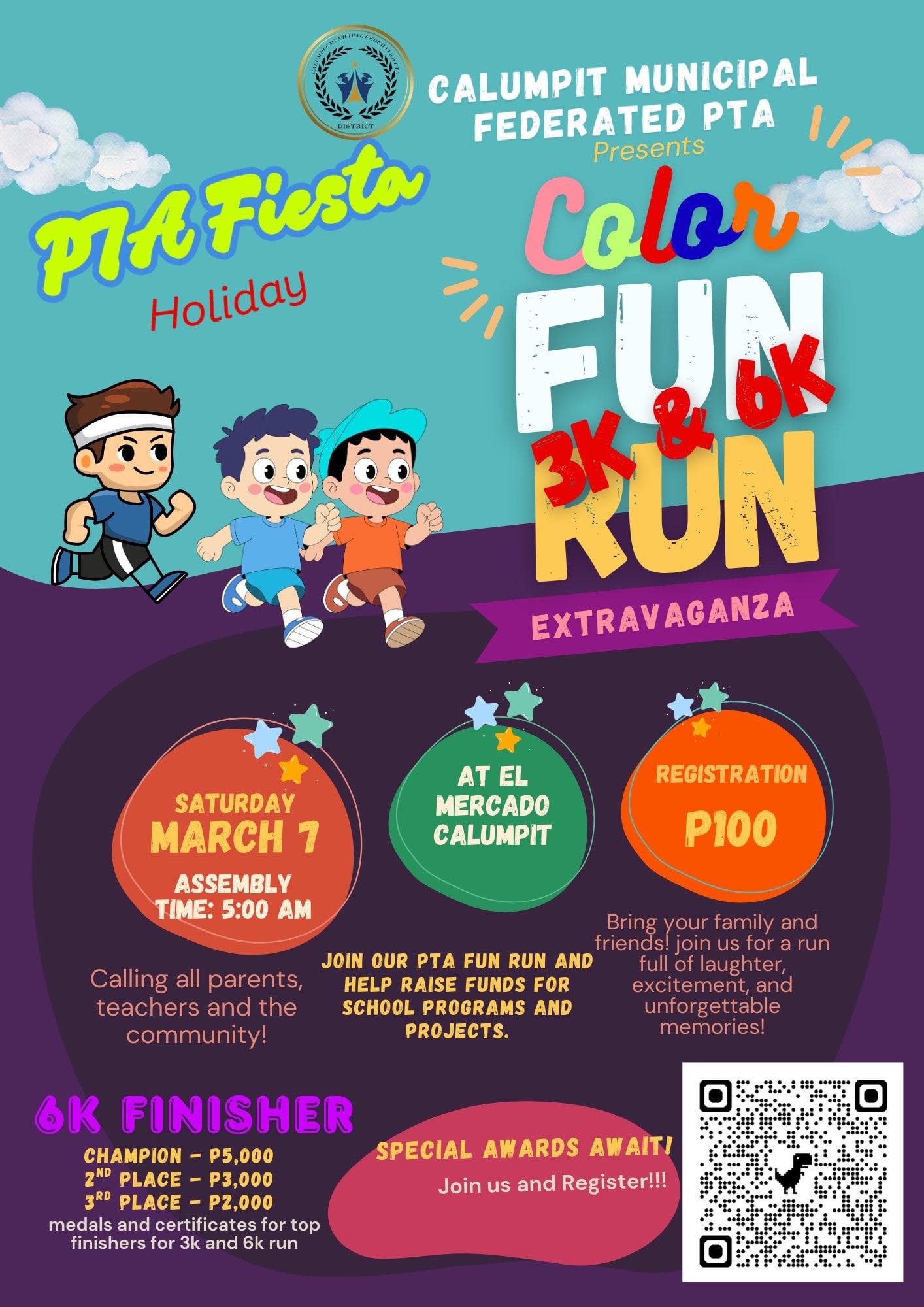 SCAN QR TO REGISTER!!! or check the link below Ready… Set… COLOR BLAST ...