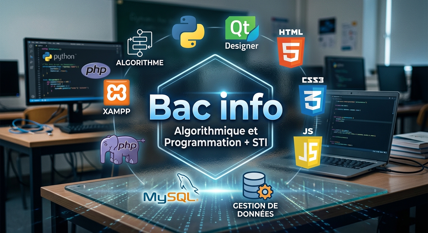 🔥 Pour... - Bac info - Algorithmique et Programmation + STI | Facebook