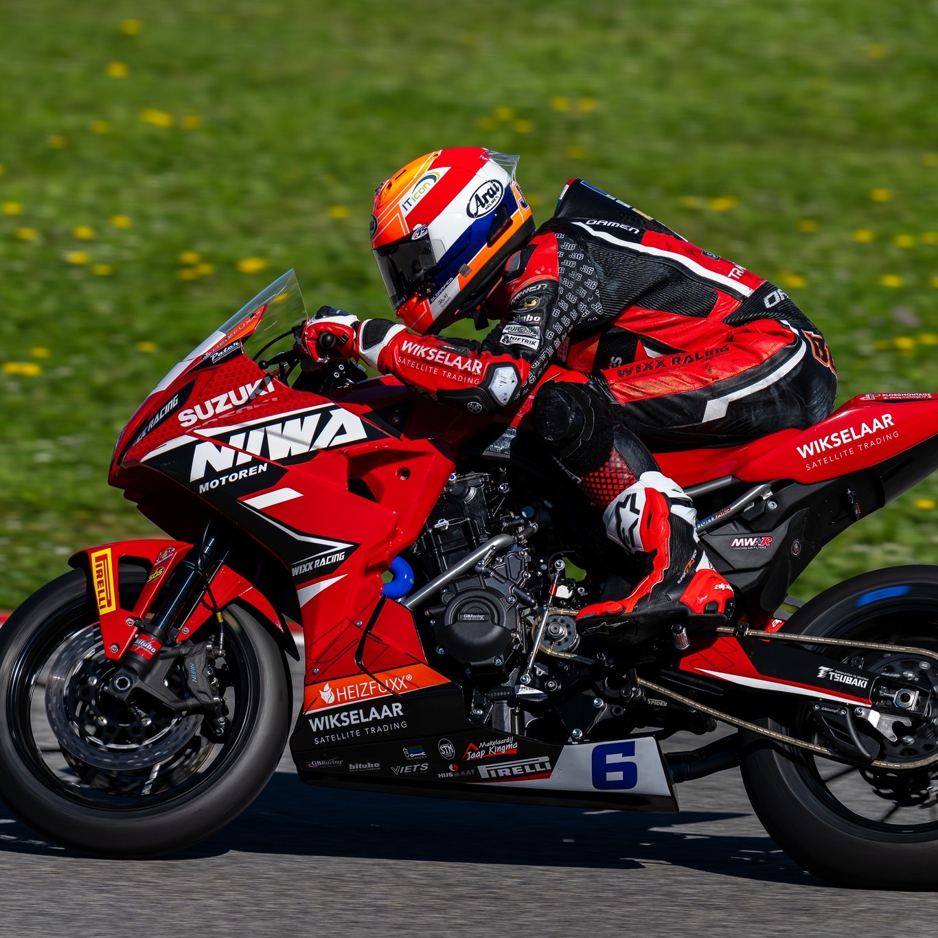 7本セット We're proud to work together with GBRacing World Class Motorcycle