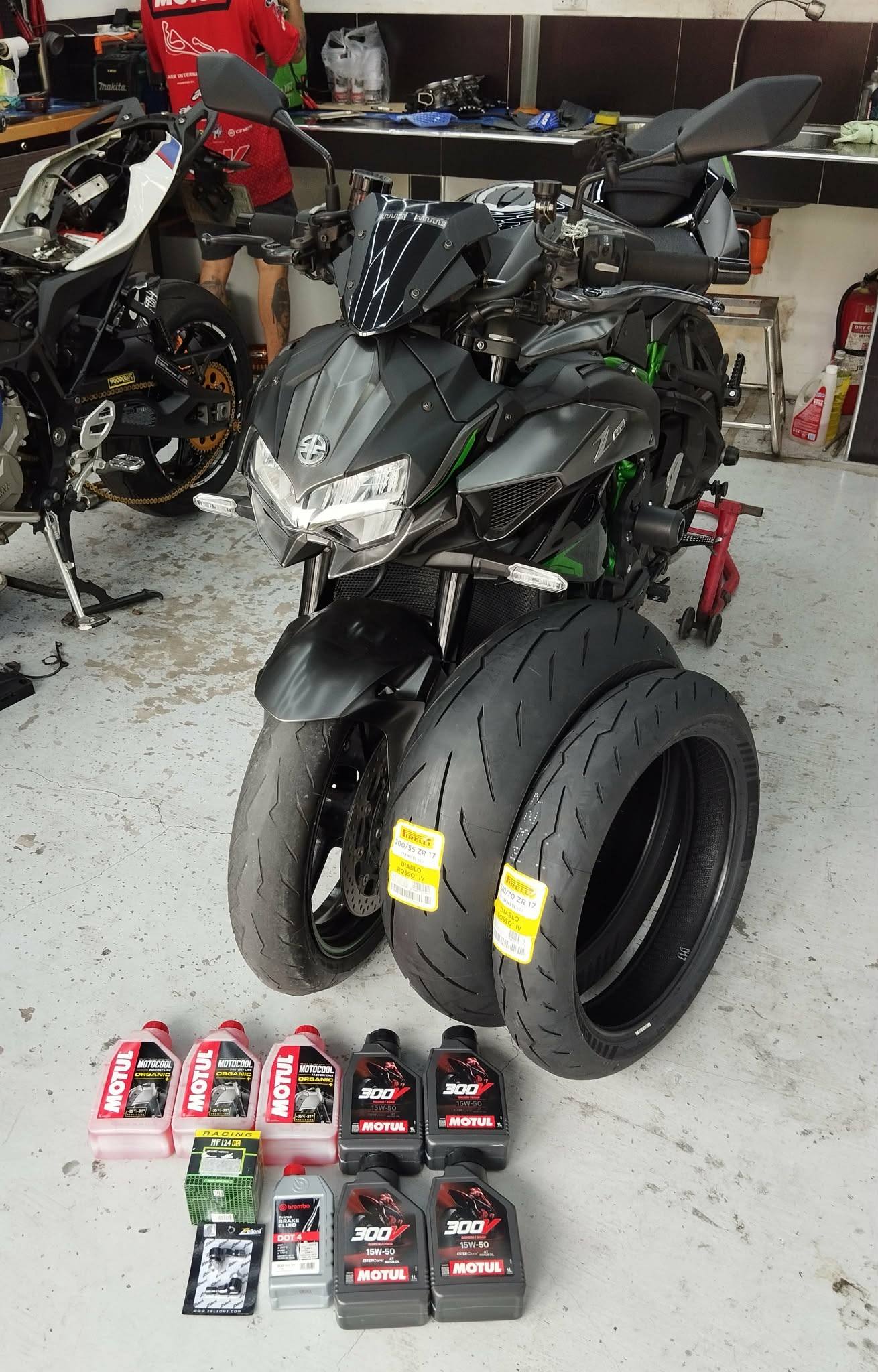 Kawasaki ZH2🔥 Not your ordinary PMS🔧 Thank you sir N, for