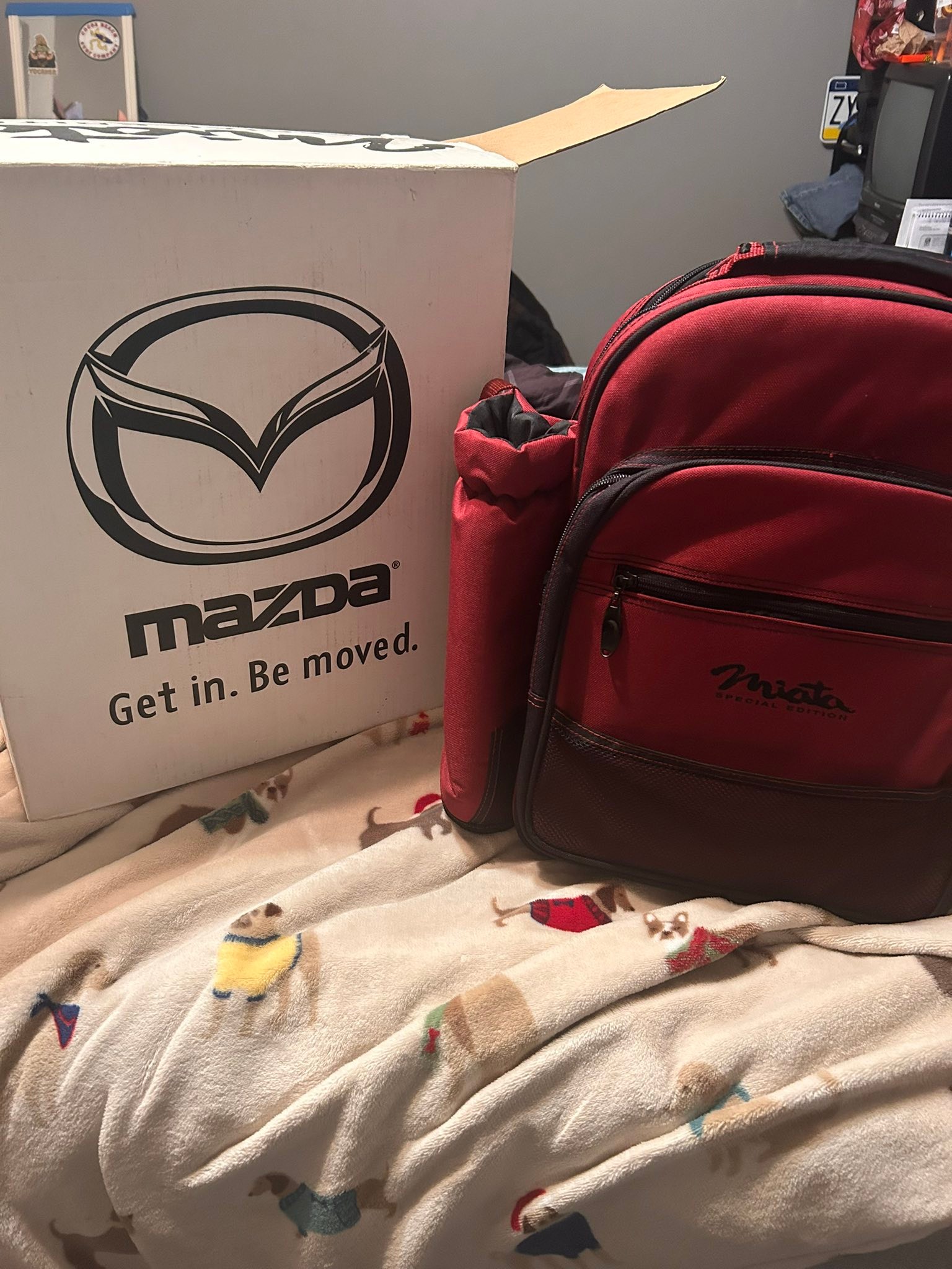 Mazda Miata picnic set gift