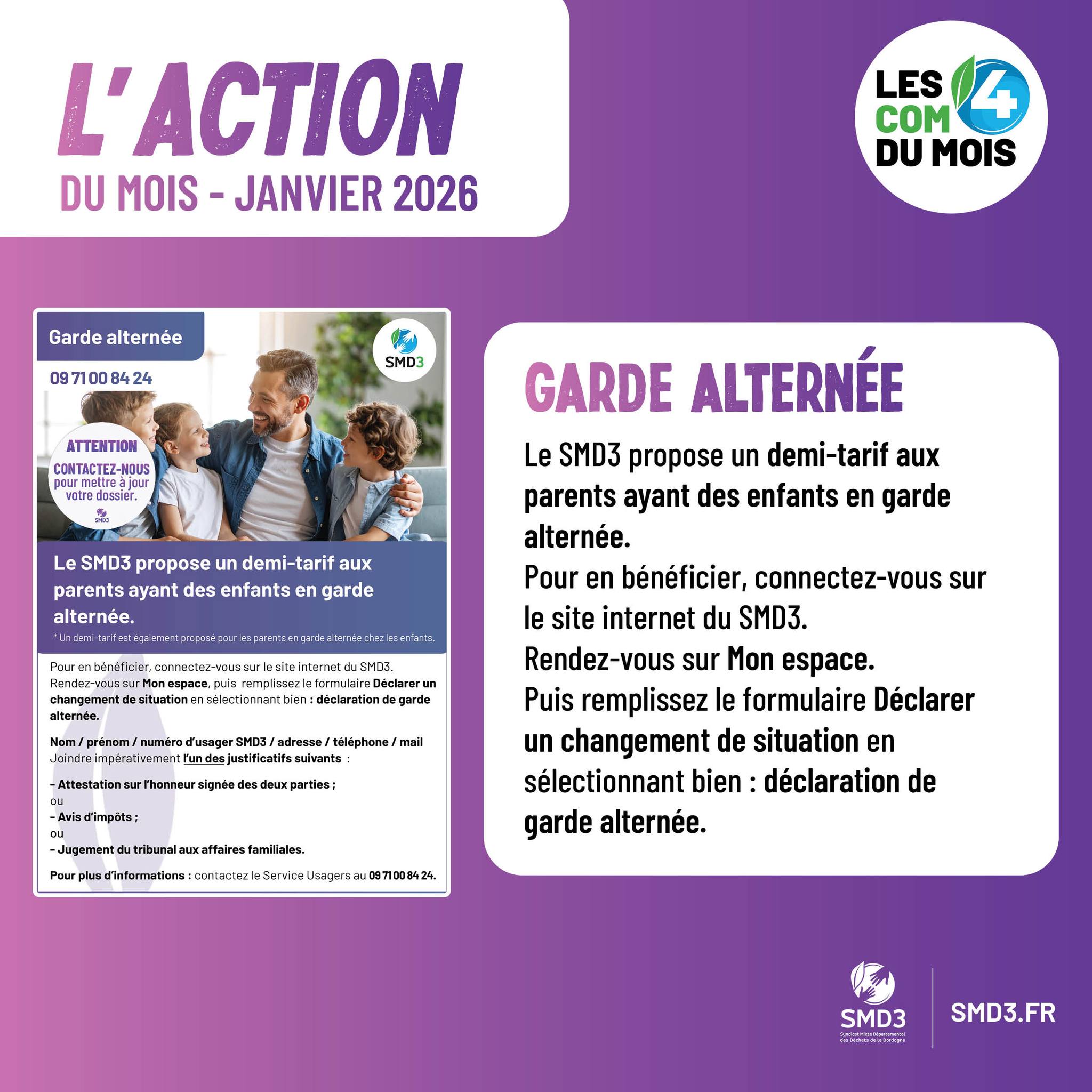 SMD3 - 👨‍👩‍👧‍👦 Garde alternée. Le SMD3 propose un demi-tarif pour les ...