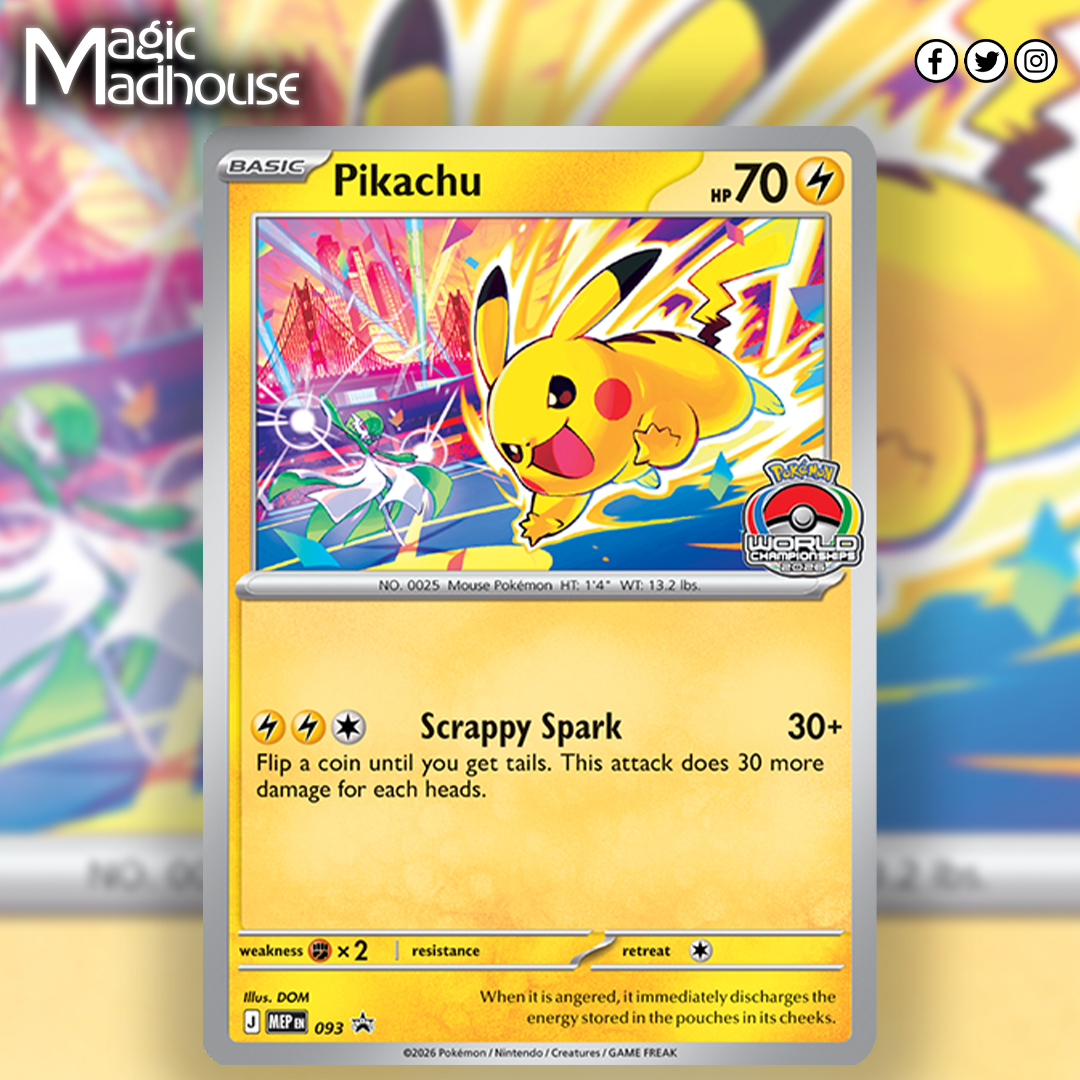 Paradise Resort & Pikachu PROMO CARDS from Pokemon World