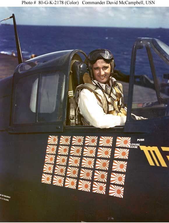 Military - 19 June 1944 – USN “Ace of Aces” David McCampbell (1910-1996 ...