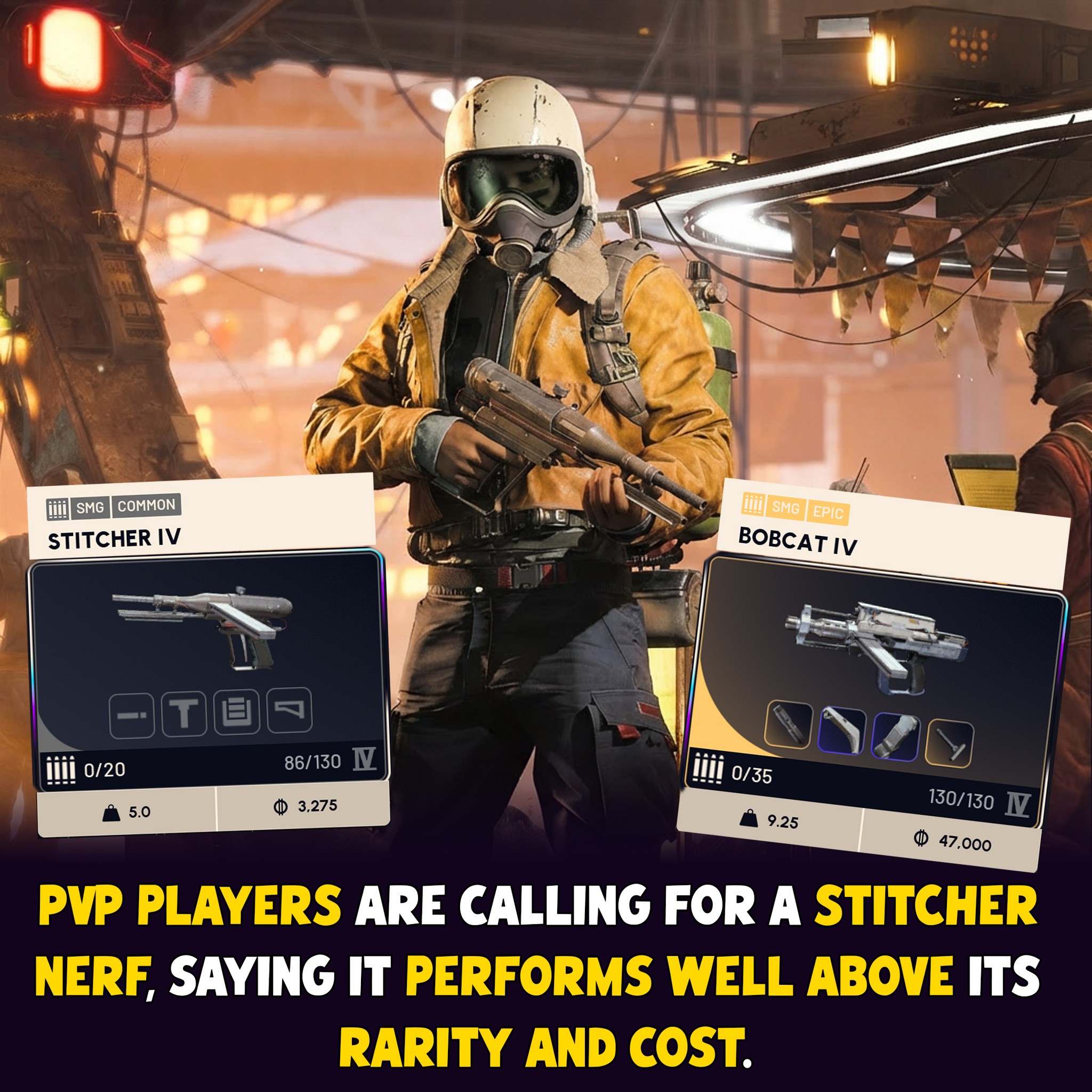 ThesaurusPG - PvP players are calling for a Stitcher nerf,... | Facebook