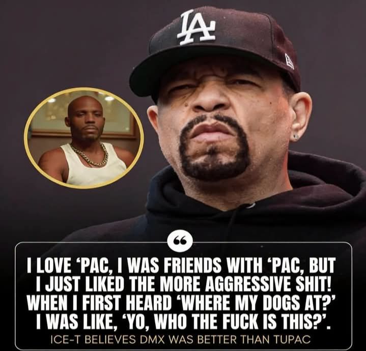 When asked to pick who was better between #2Pac and #DMX, #icet