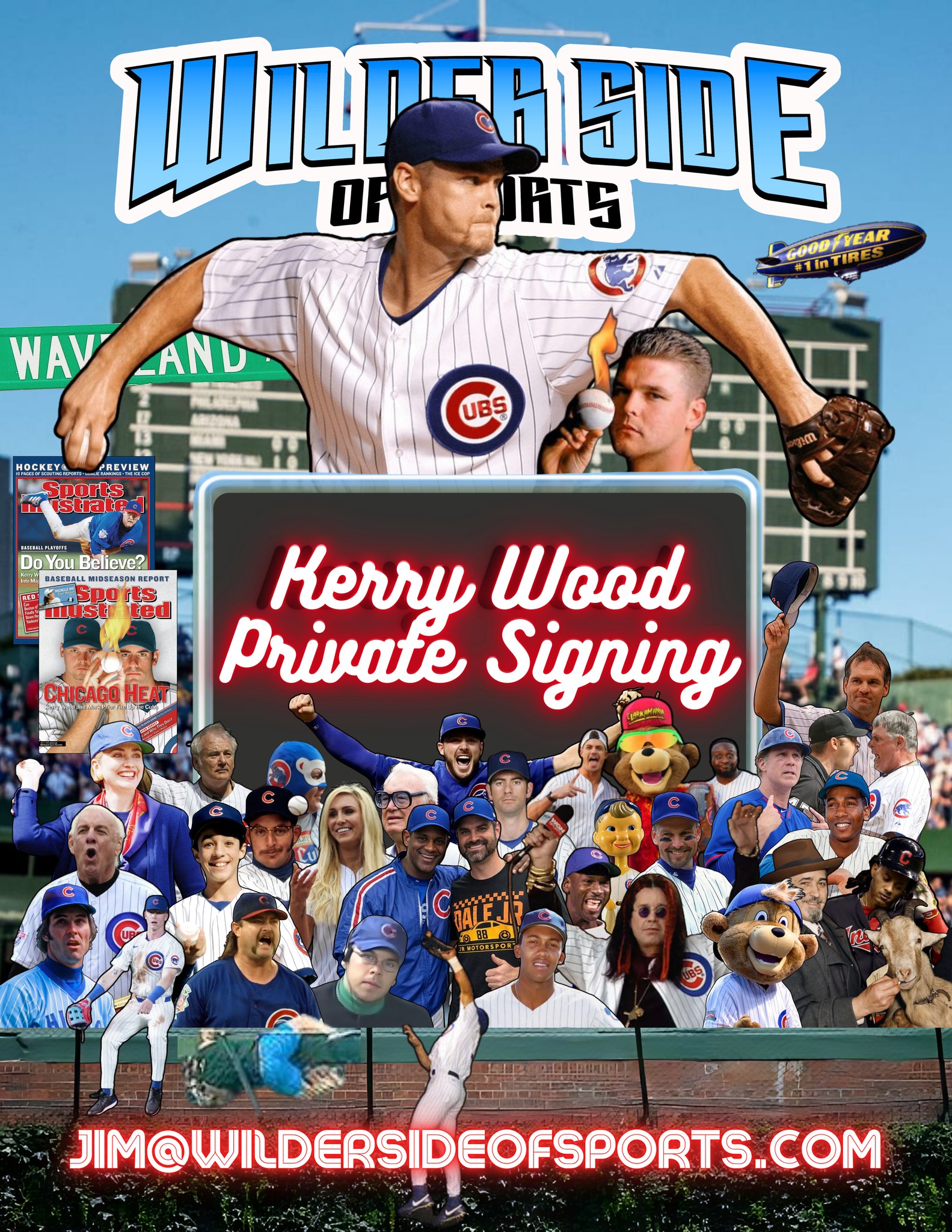 ?⚾ KERRY WOOD PRIVATE SIGNING – 5/23 ⚾? Wilder Side of Sports 