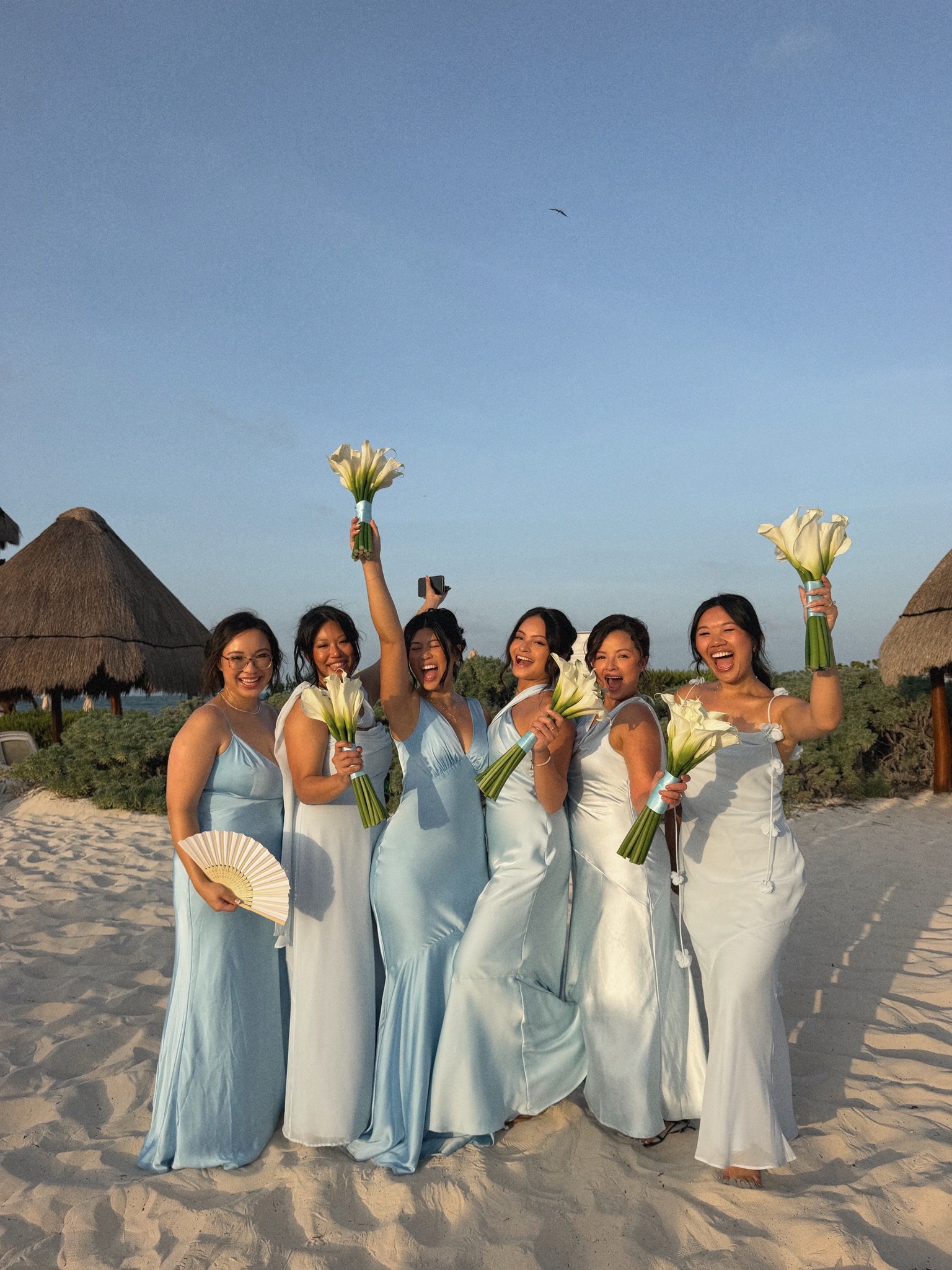 beach wedding bridesmaid dresses blue The perfect Something Blue! 🩵 We love this bridal party mix of styles for a ceremony 🌊 Bridesmaid: @michelleee.nguyen . . . . #somethingblue #weddinginspo #bridesmaiddresses #beachwedding #bluebridesmaids Made To Order Sizes:AU XL/14 split.Ideal for beach weddings San Juan Capistrano Furniture Amanda Holden in a