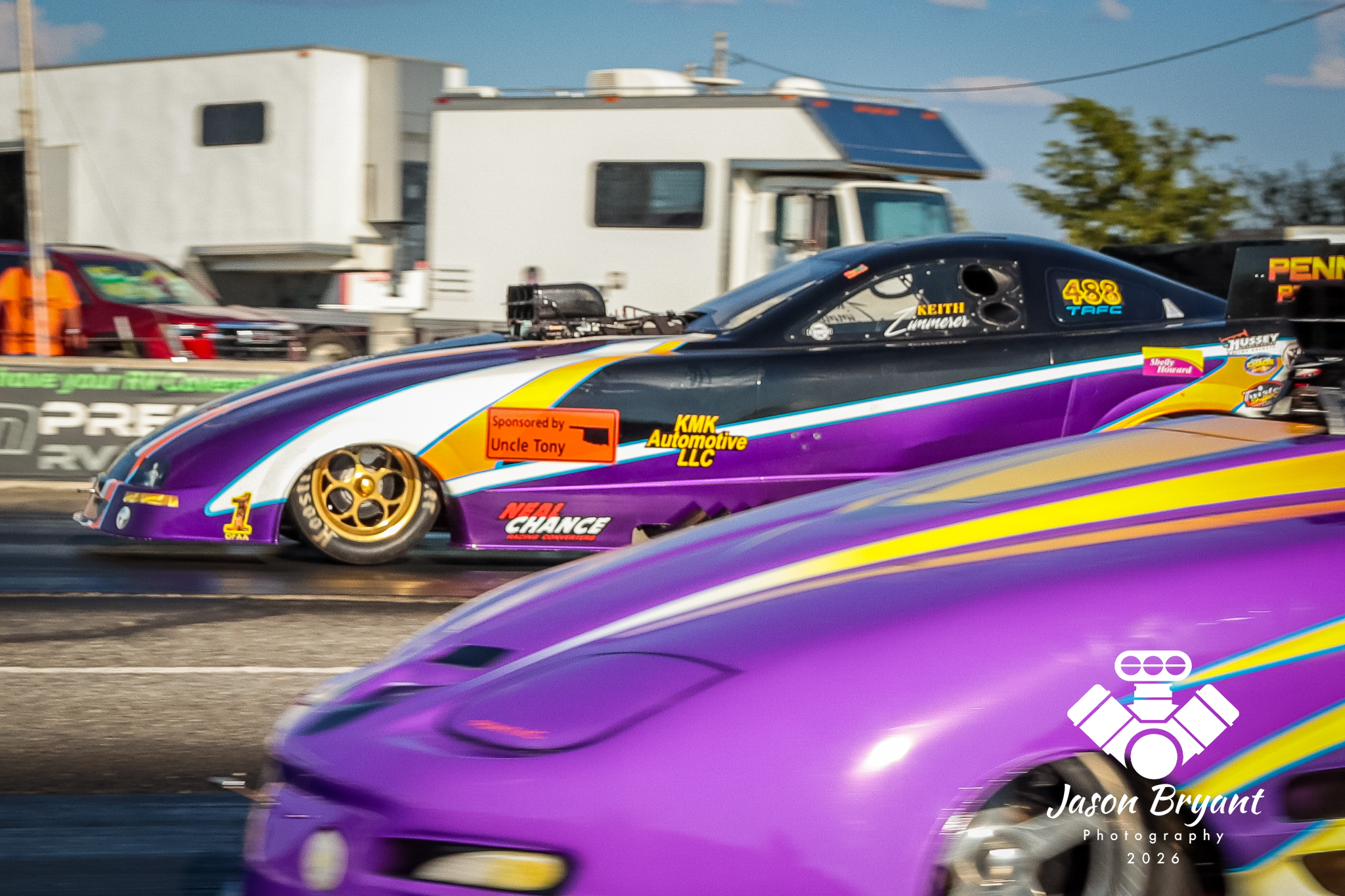 Keith Zimmerer clinches 2026 funny car chaos championship at Mo-Kan