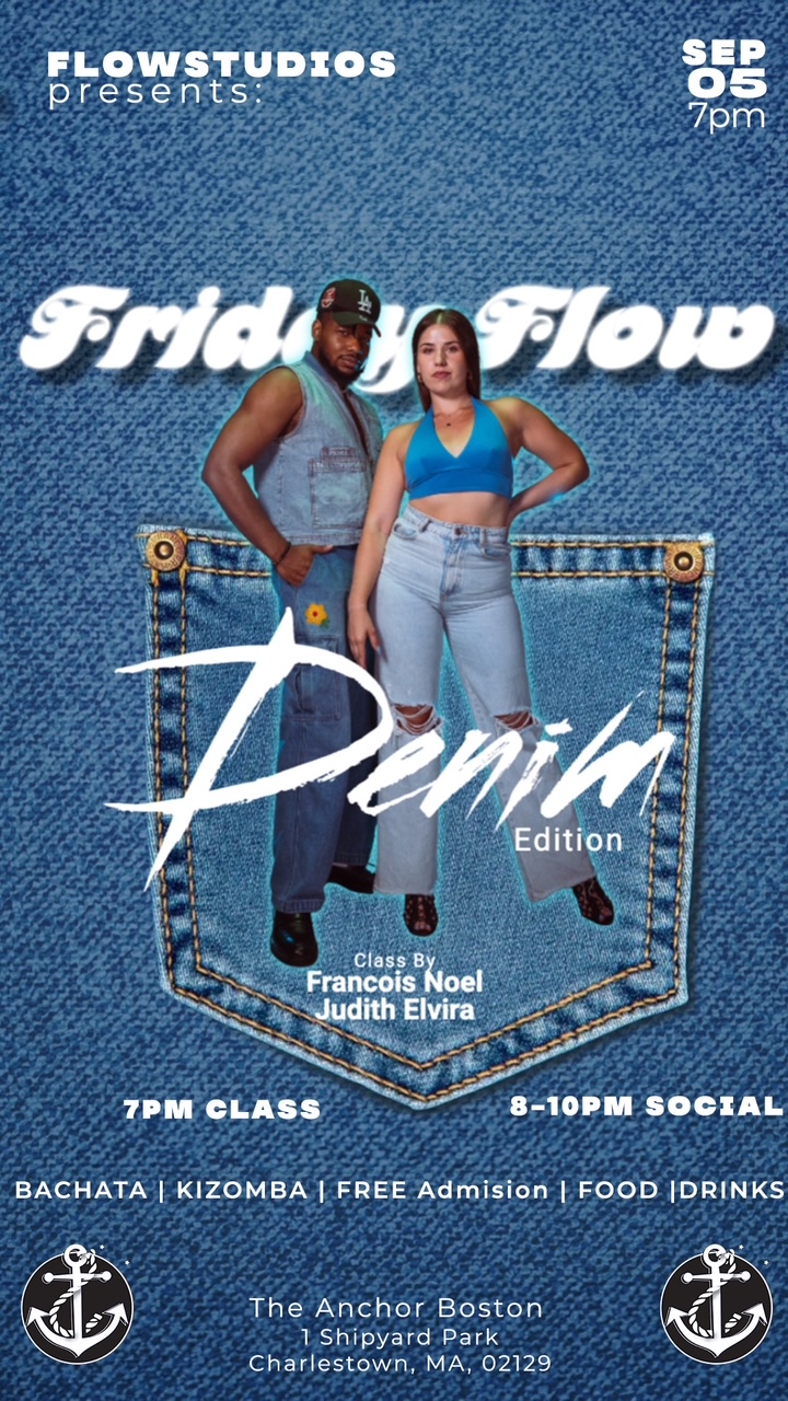 Friday Flow: Bachata & Kizomba Social – Denim Edition 👖
