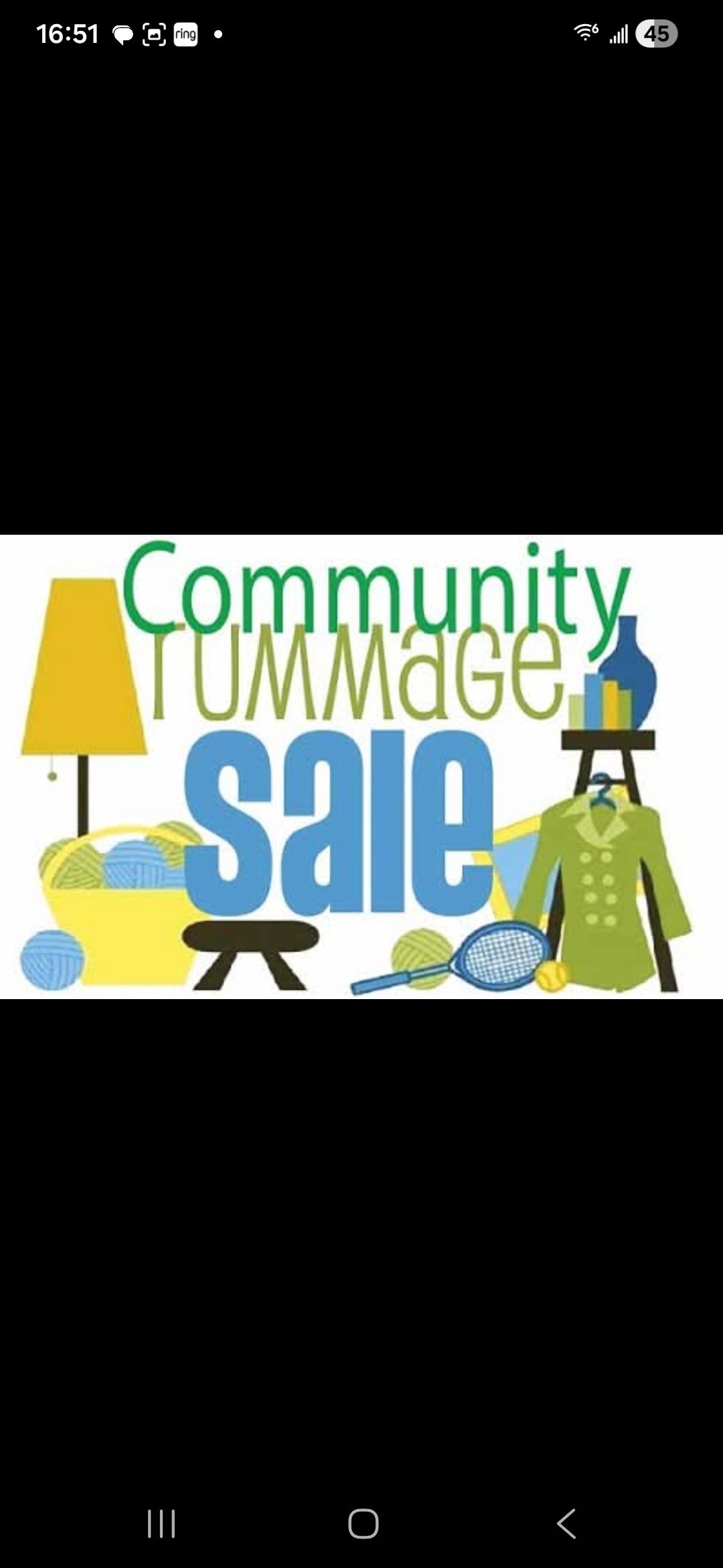 Community Rummage Sale