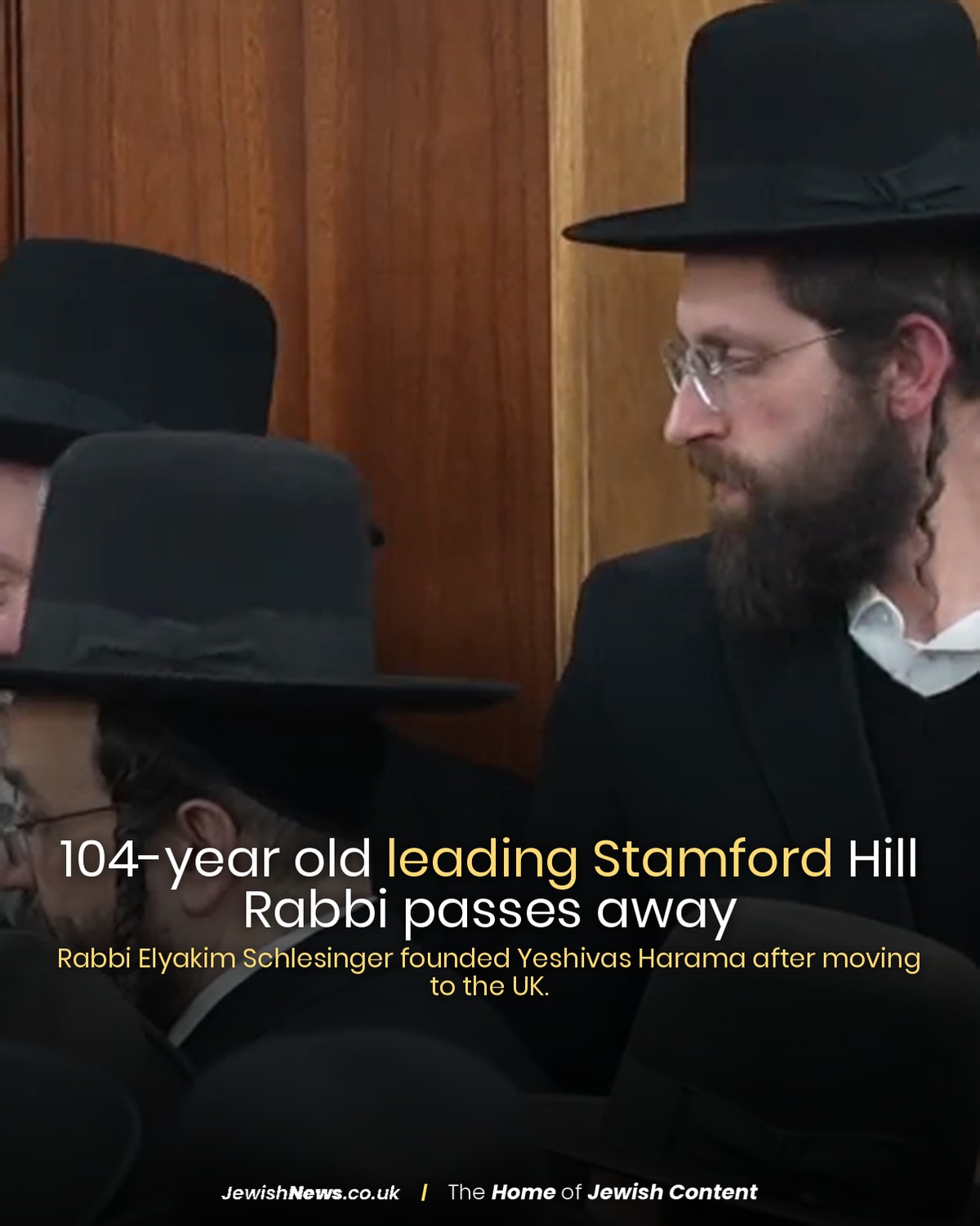 The Jewish News - A 104-year old rabbi who passed away in... | Facebook