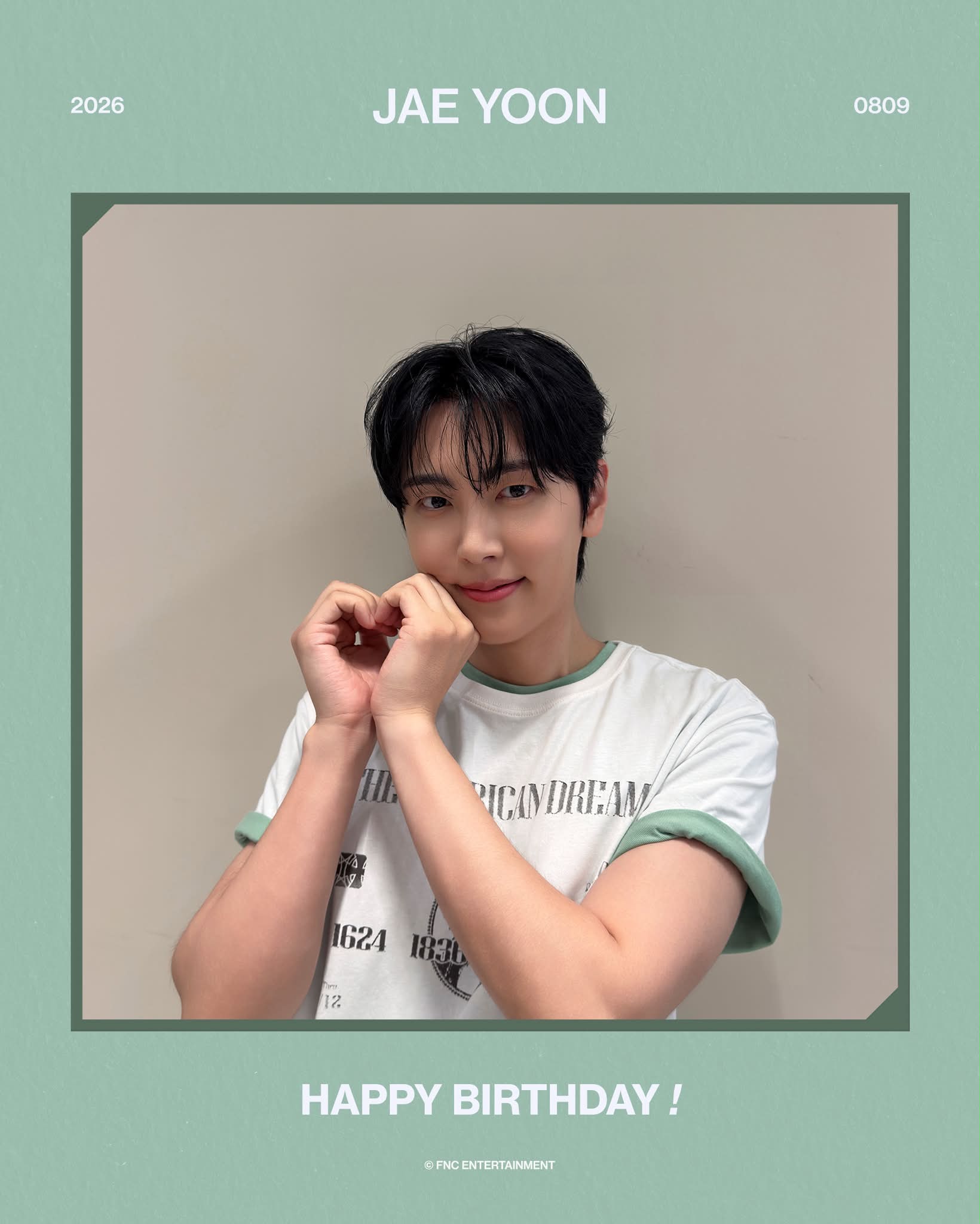 2026HBD] 오늘, 8월 9일은 SF9 재윤의 생일입니다. SF9 재윤의 생일을