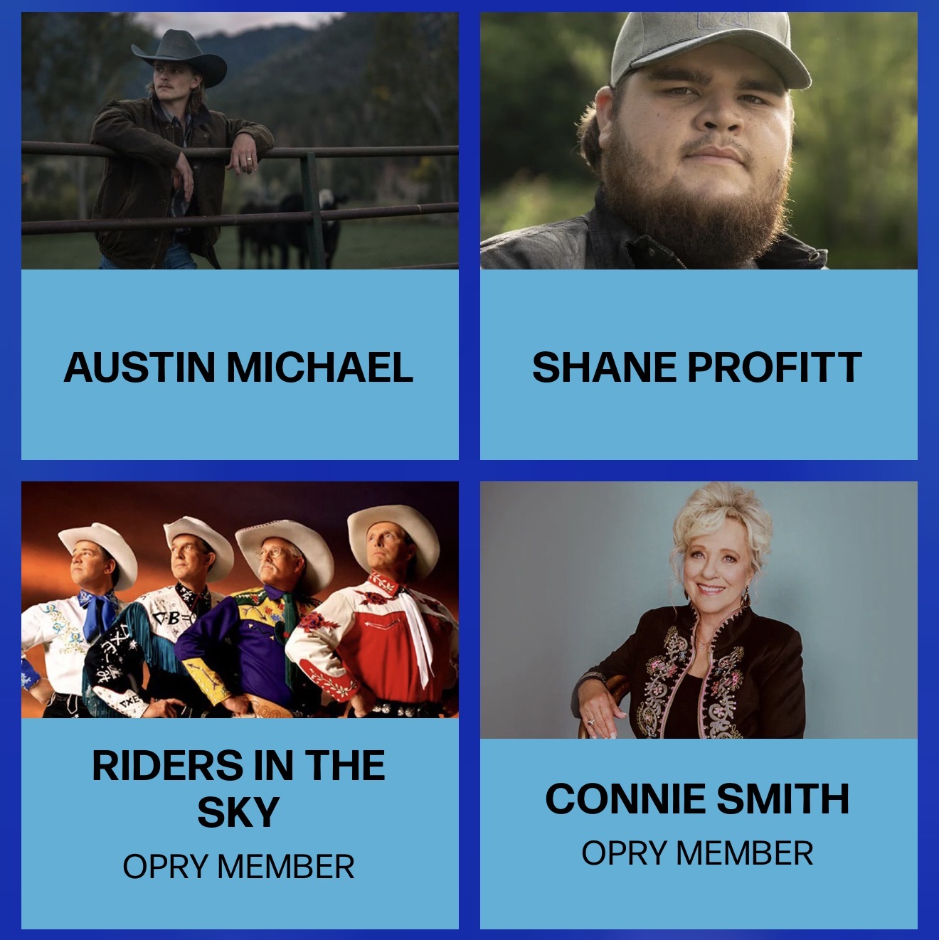 Hey Y'all, I will be back at the Grand Ole Opry in my favorite