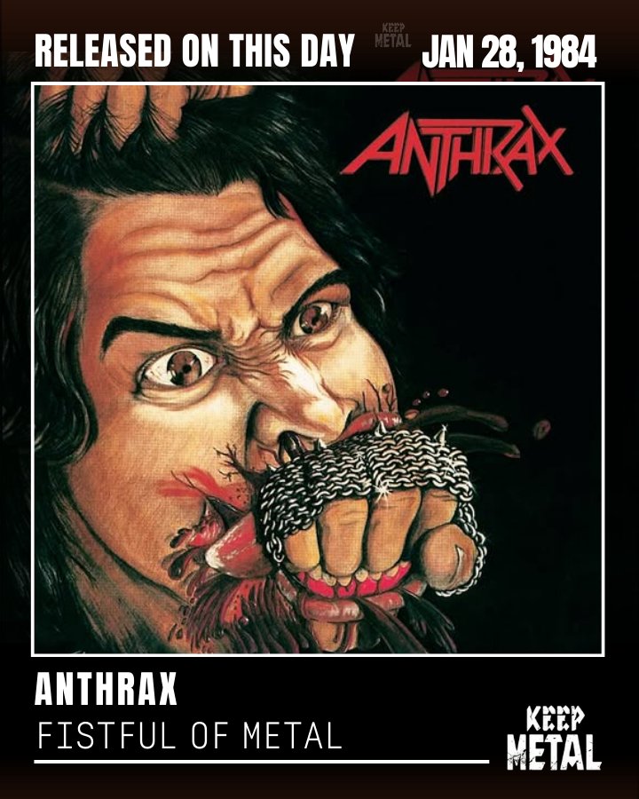 Anthrax's Fistful of Metal debut album review