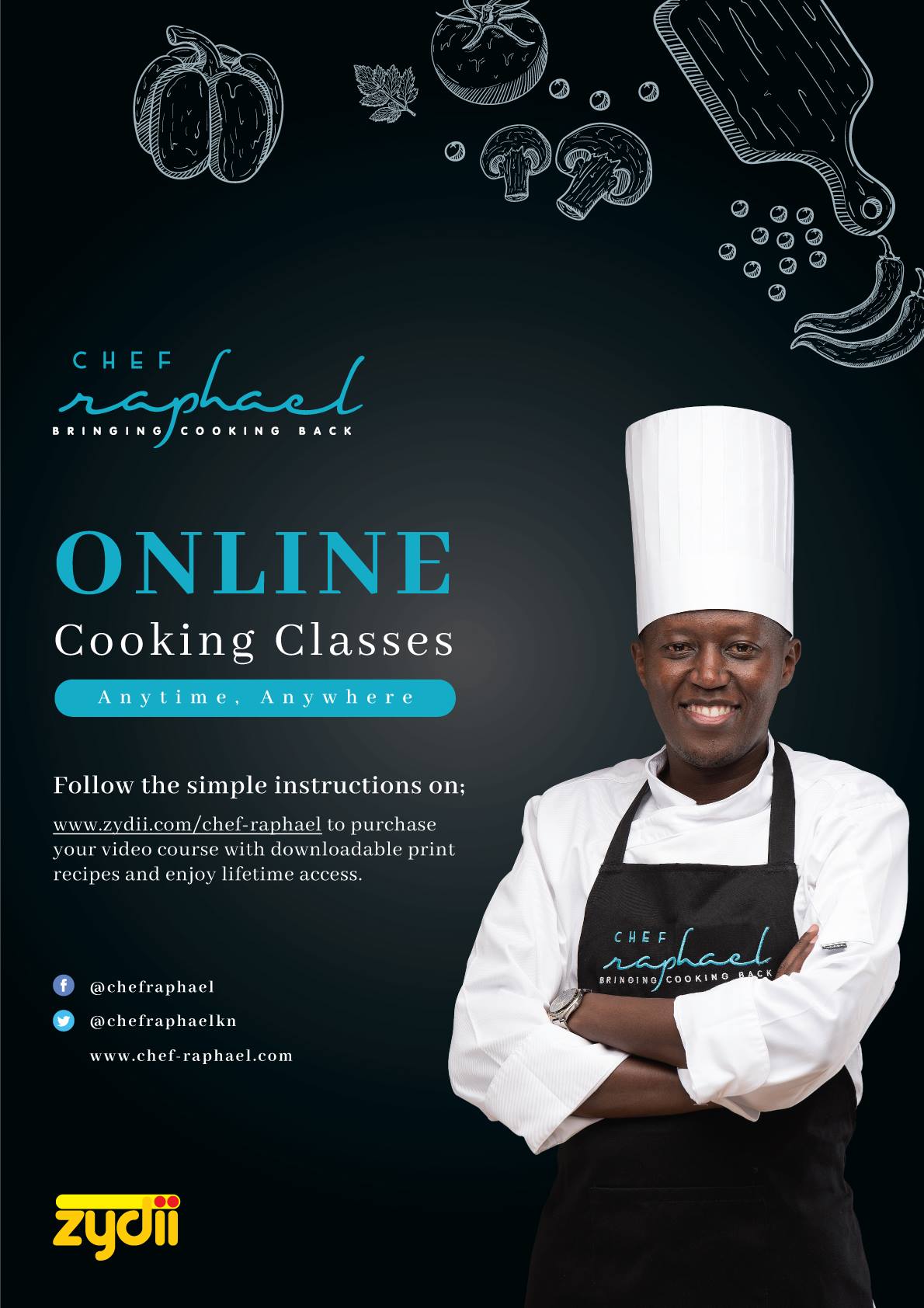 Chef Raphael - Welcome to my Online Cooking Classes!! I'm... | Facebook