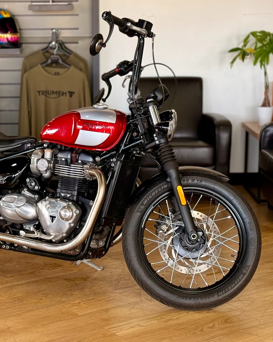 2026 Triumph Bonneville Bobber at Triumph Cleveland