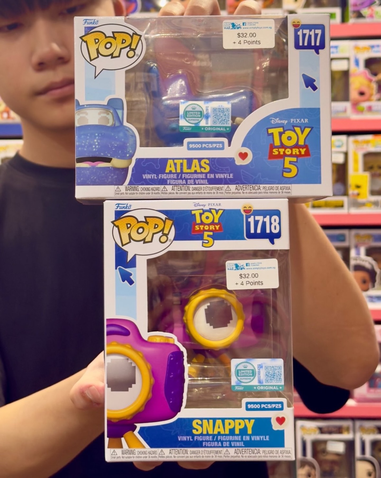 First peek! Check the new exclusive LE 9,500 Atlas Funko POP! From