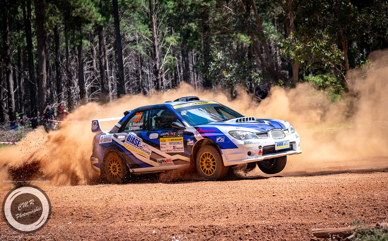 CMR - I will be out in the forest for the Experts Cup rally near Collie ...