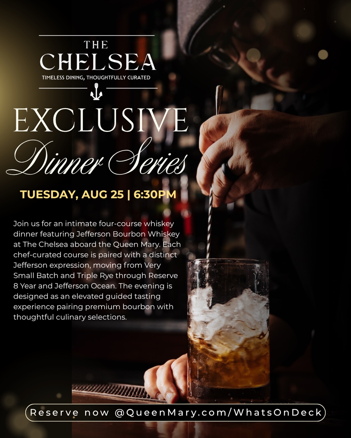 Whiskey Dinner at Blue Figs Gourmet Lounge