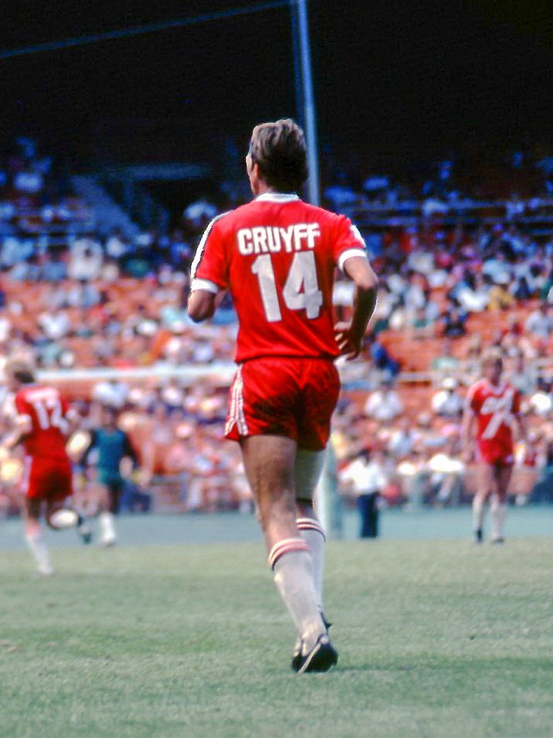 OTD in 1980, Johan made his debut for the Washington Diplomats