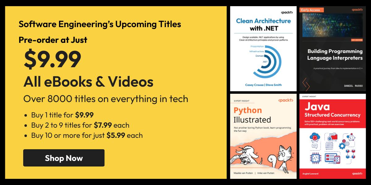 🚀 Big Skills. Small Price. Just $9.99!... - Packt Publishing | Facebook