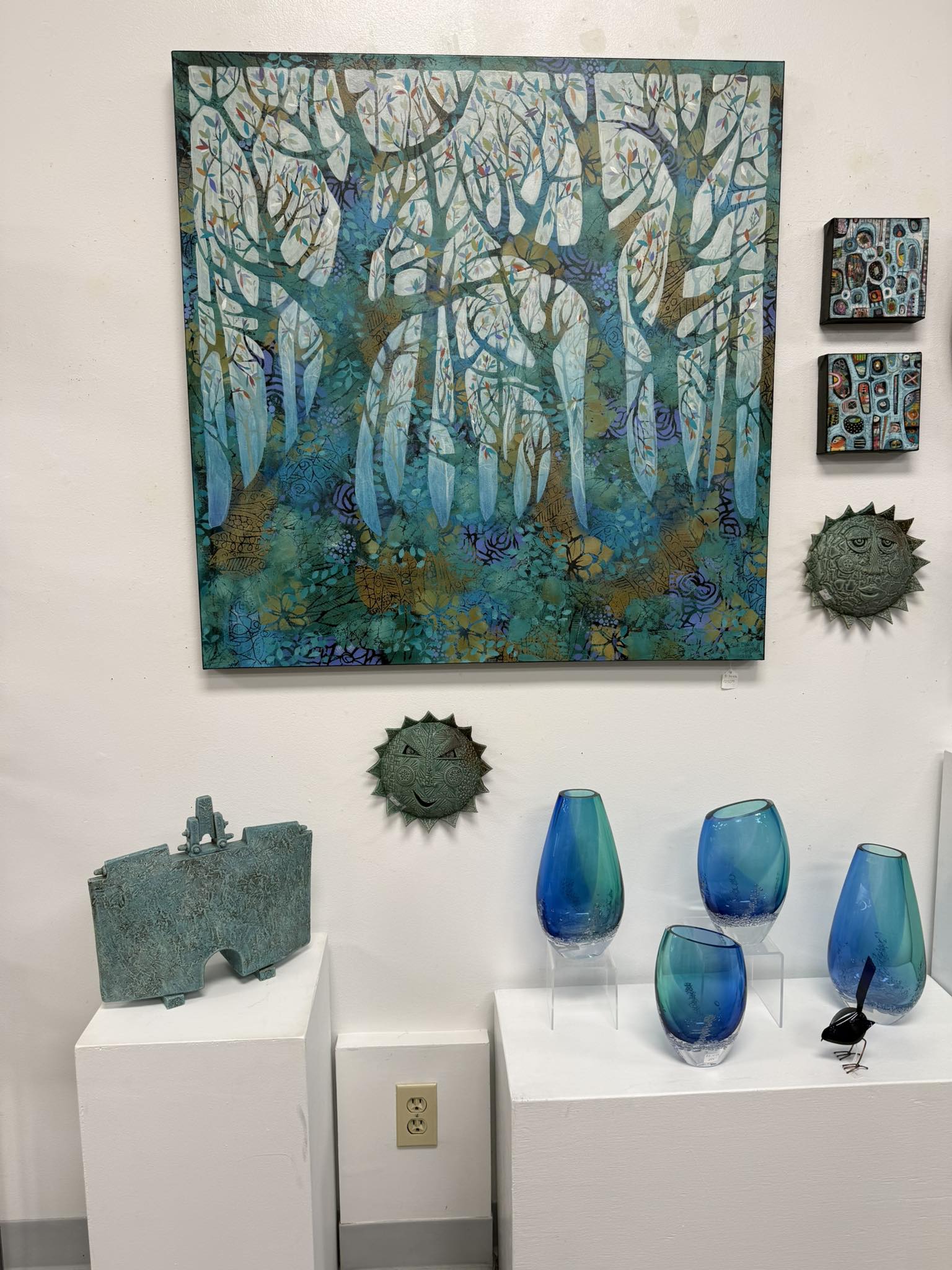 Davis - You can find my 36x36 inch acrylic painting at the Orchard ...
