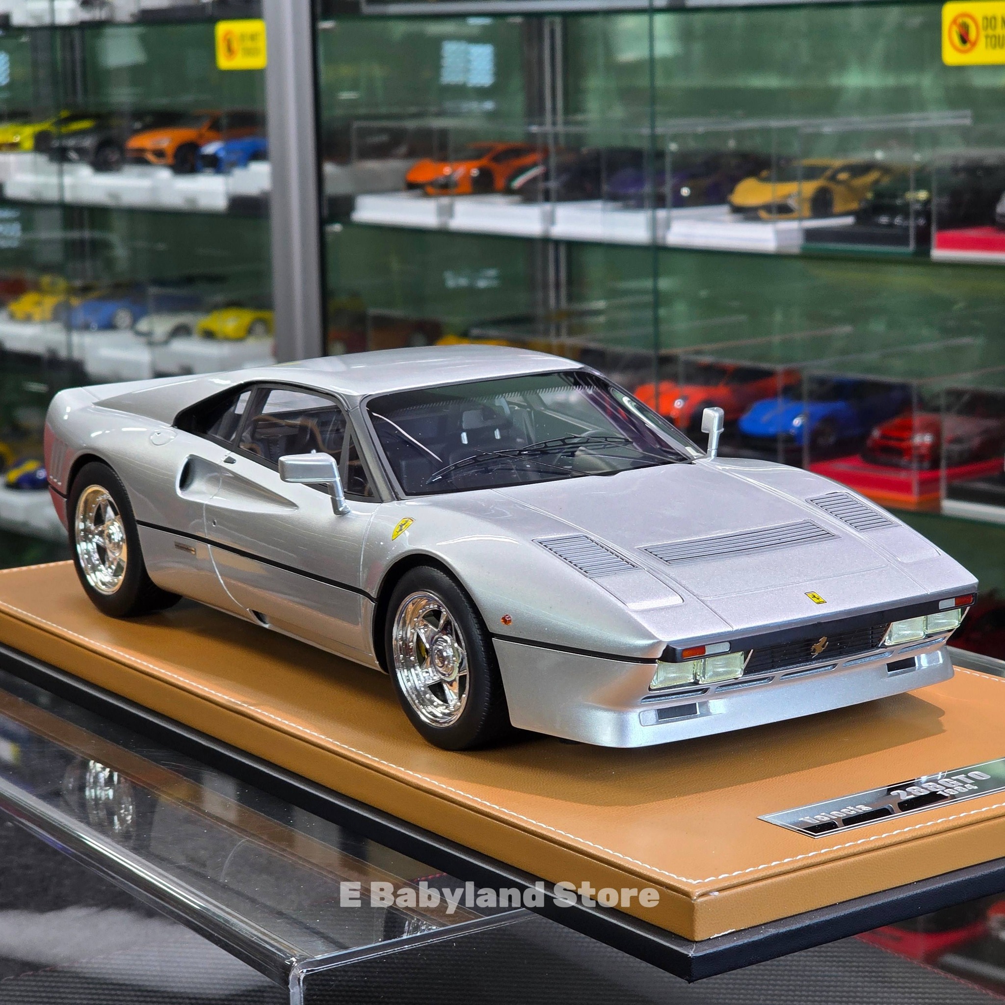 🔥READY STOCK🔥 🚘️ 1/12 Ferrari 288 GTO Silver (Limited Edition