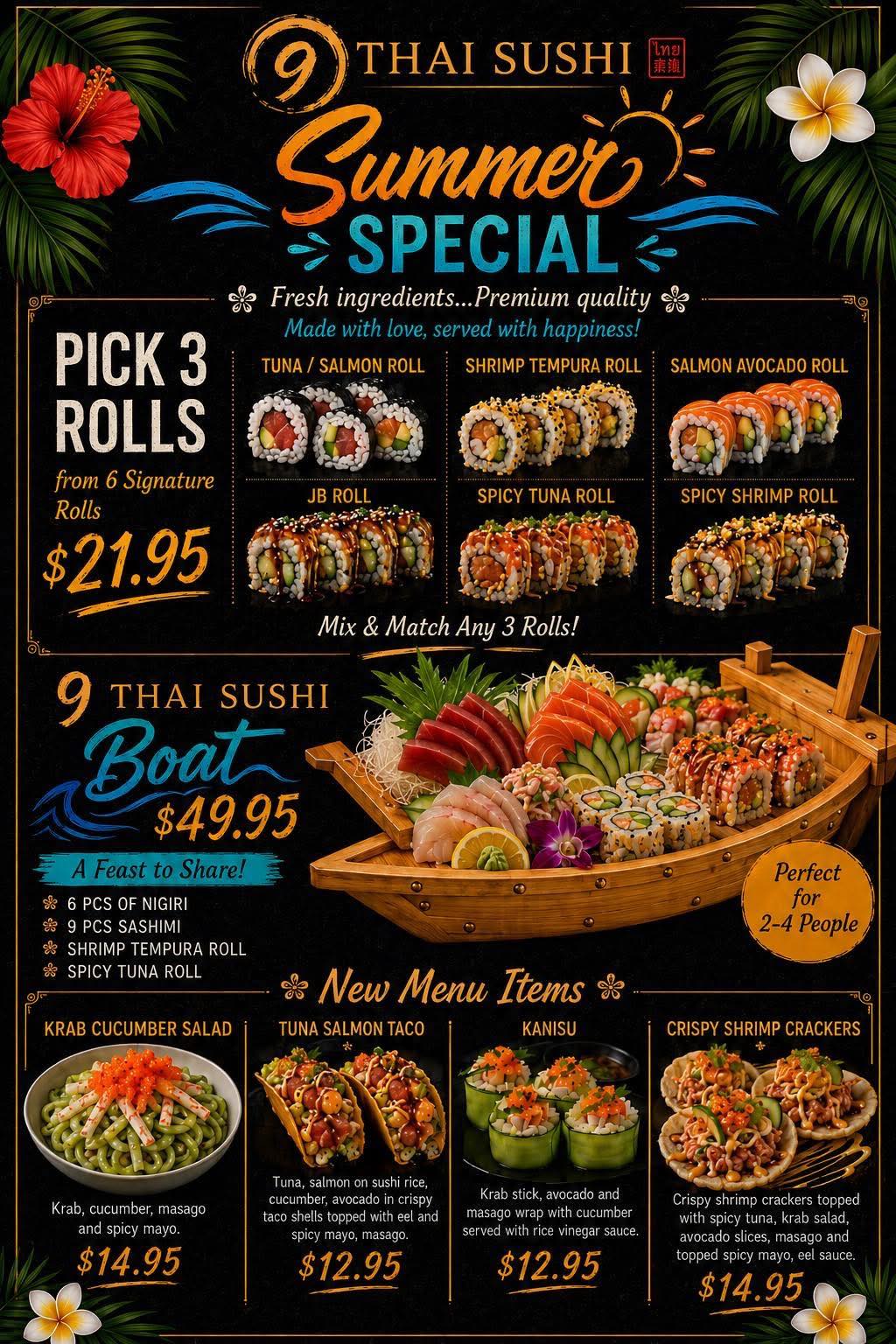 9 Thai-Sushi | Estero FL