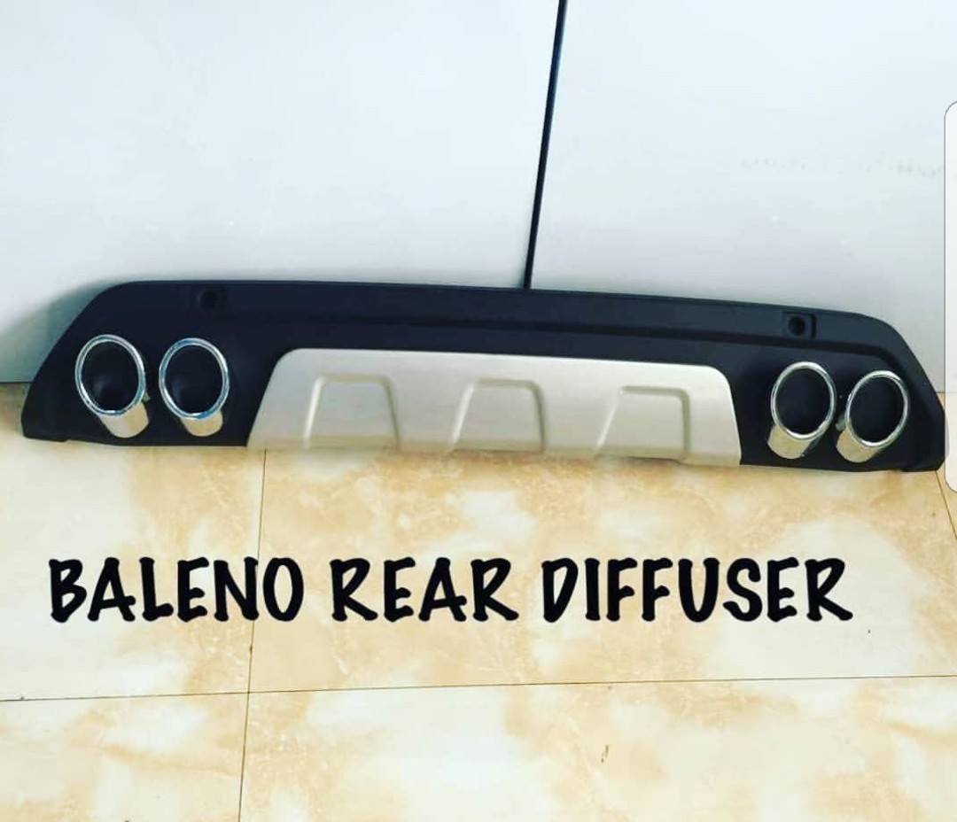 NE Customs - Suzuki baleno rear diffuser available...