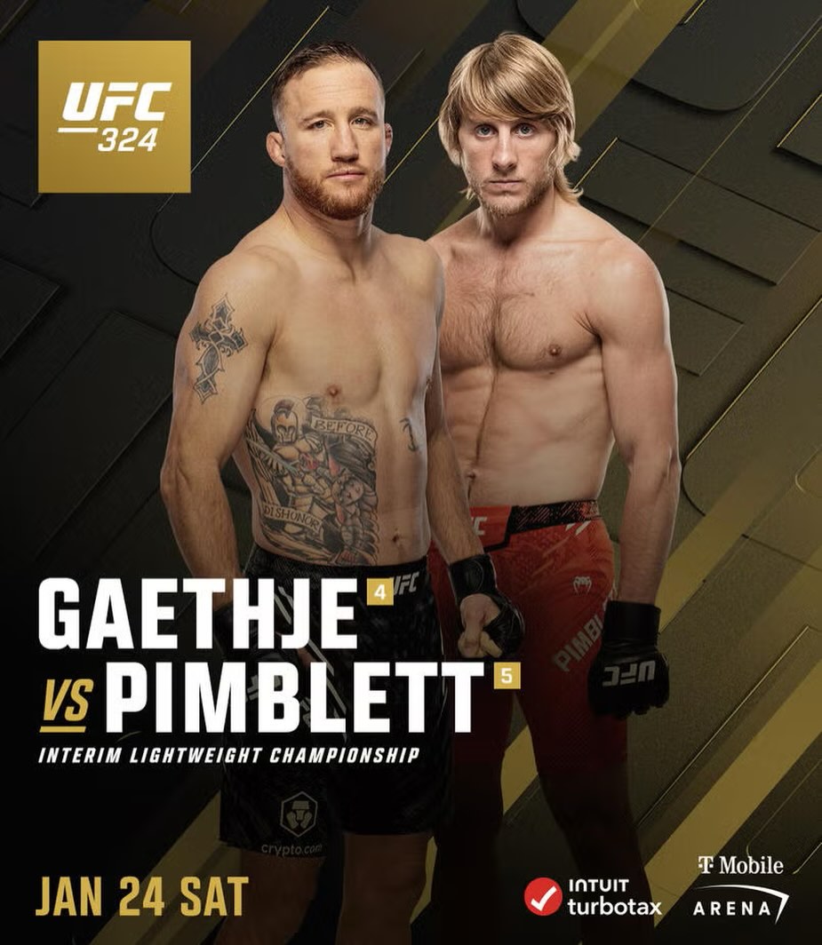 St. - 🥊 UFC SATURDAY IS ON 🥊 Gaethje 🆚 Pimblett — this one’s going to ...