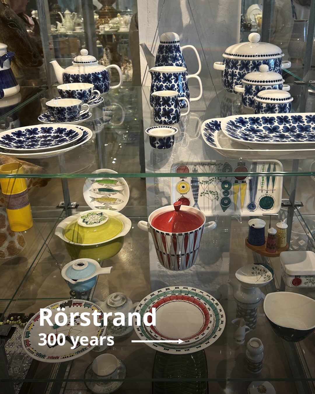 Rörstrand, Sweden's oldest porcelain manufacturer, making it the second-oldest in Europe Is turning 300 years. And the Rörstrand Museum in Lidköping is turning 50. Jubilee exhibition is open now throughout 2026. Explore
