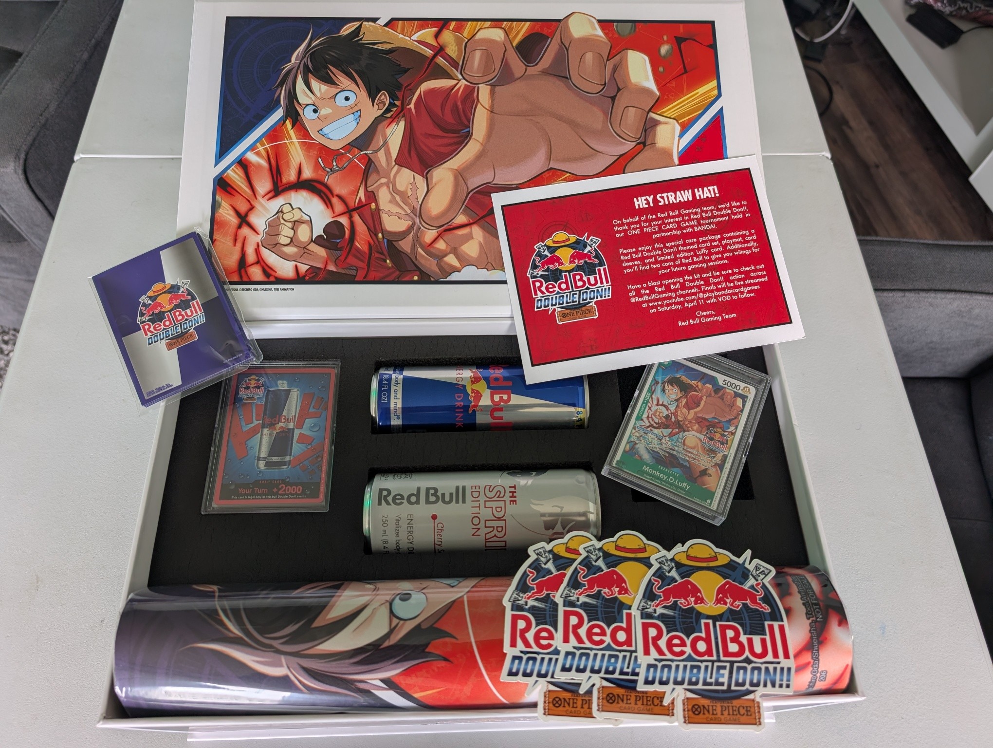 ONEPIECE CARD GAME Red Bull DON!!