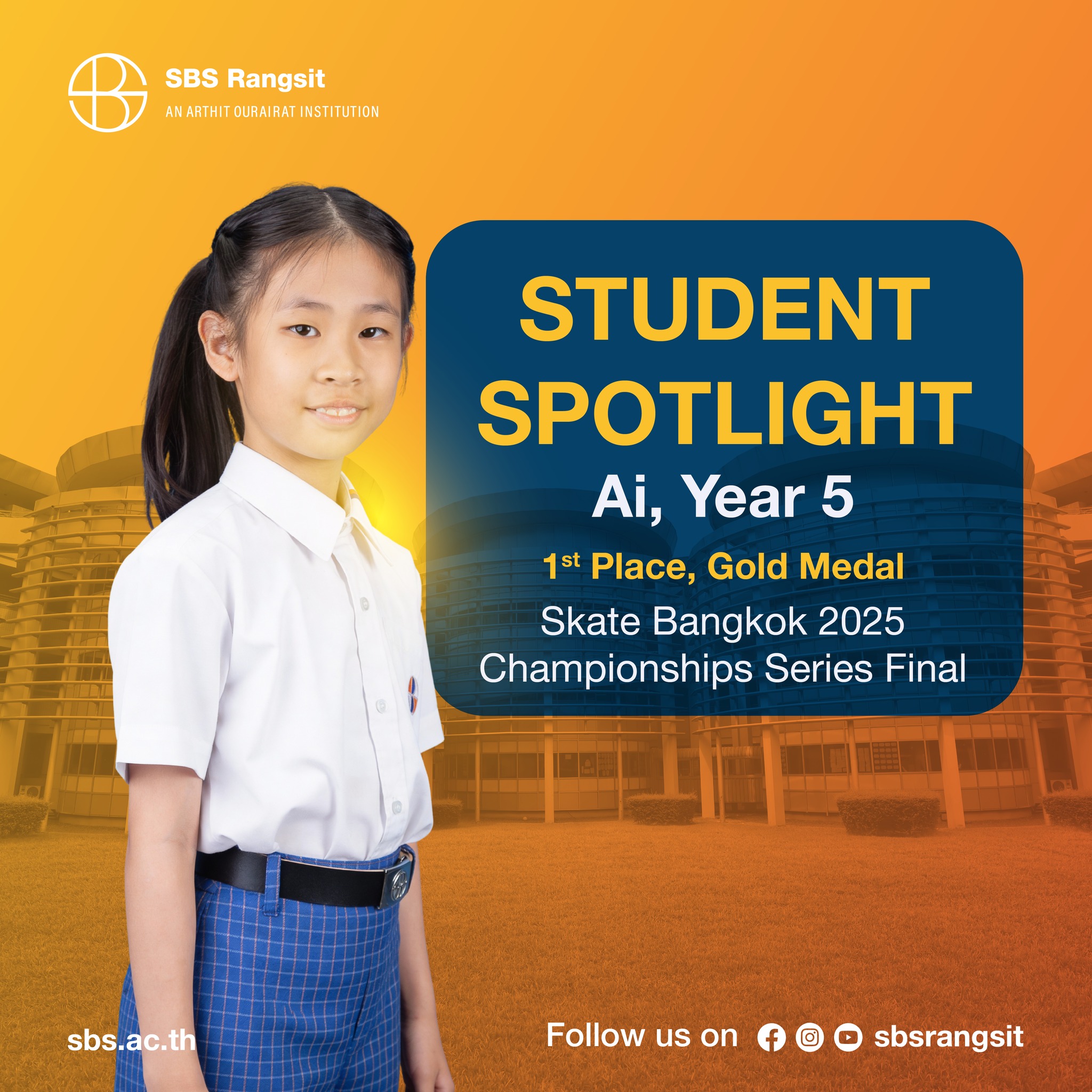 SBS - 🌟 STUDENT SPOTLIGHT 🌟 Congratulations to Ai from Year 4 for ...