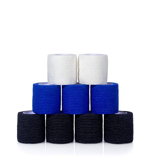 Lot De 8 Bandes élastiques De Musculation – Niveau De Force Ajustable, Sangles En Nylon Avec Latex, Pour Pilates, Yoga, Fitness, Danse
