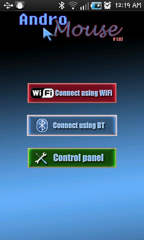 AndroMouse - wireless mouse and keyboard for your pc and mac