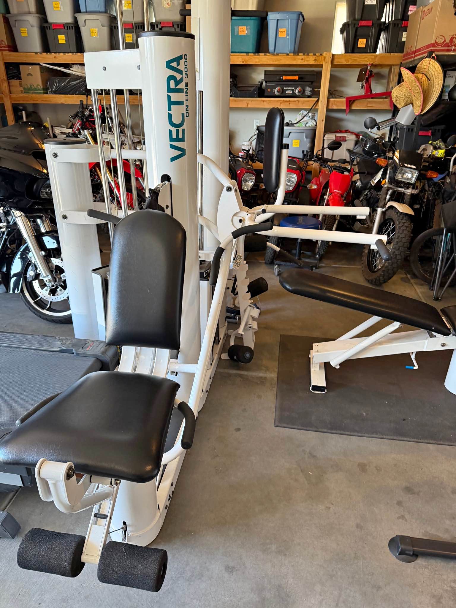 VECTRA WORKOUT HOME GYM MACHINE - Weight Lifting Machines & Racks - St ...