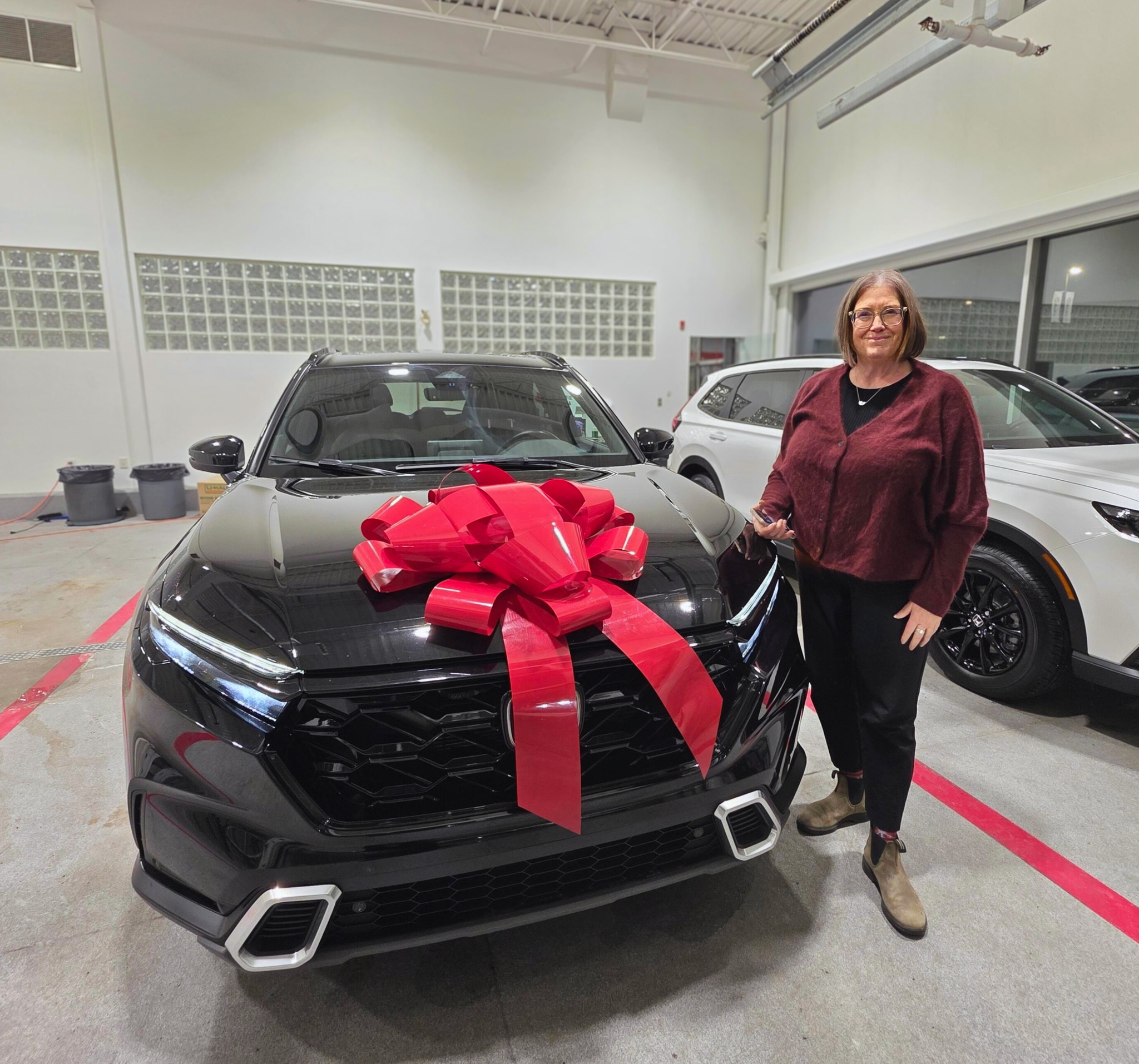 Airdrie - We are thrilled to see Shelly behind the wheel of her brand ...