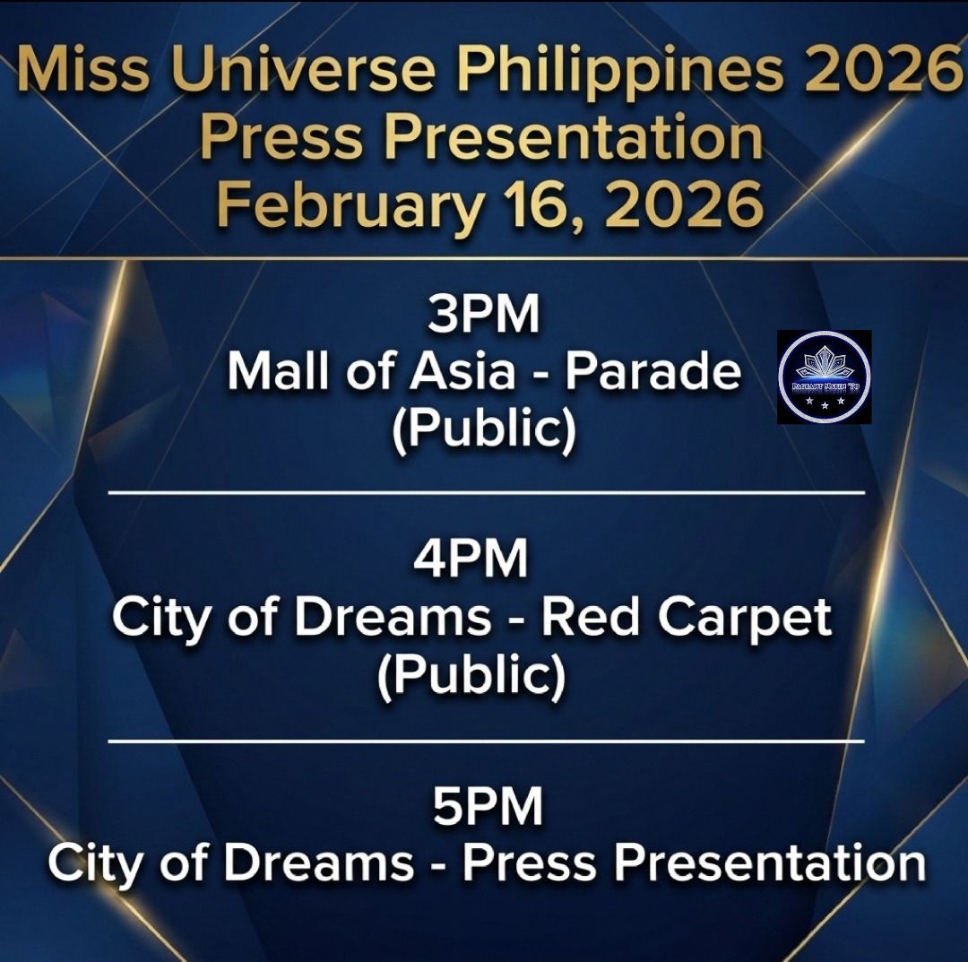OFFICIAL SCHEDULE: Miss Universe... - Pageant Natin 'To | Facebook