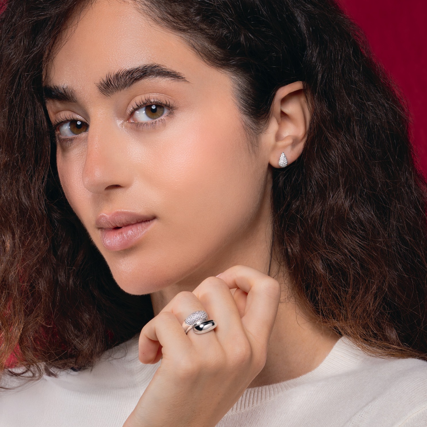 Bague En Argent Massif 925 & Onyx Noir - Taille 54 - Marque LA COQUE DE NACRE - Neuf Sans Boîte