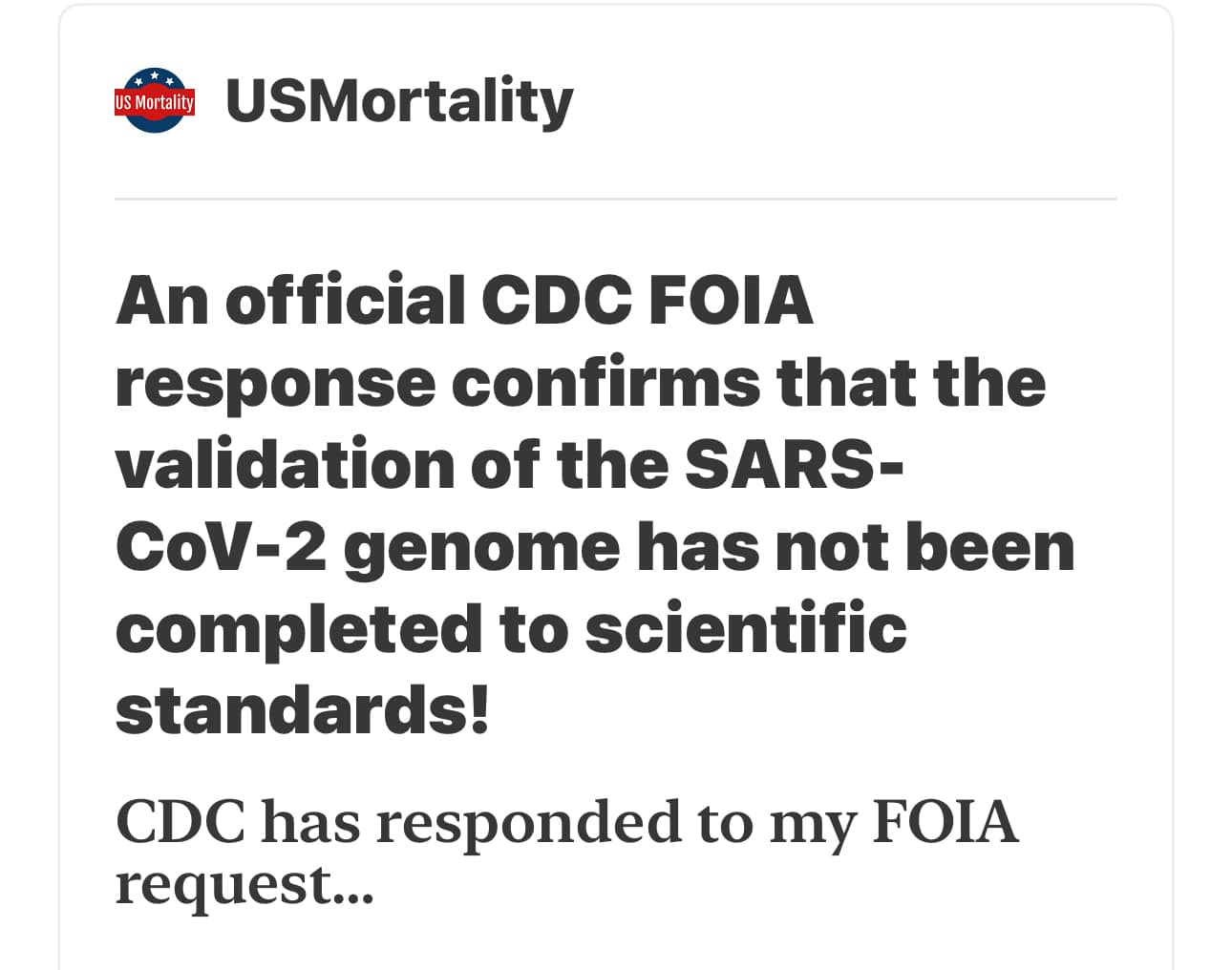 FOIA request... - Vaccine Damage, I Believe in Science | Facebook