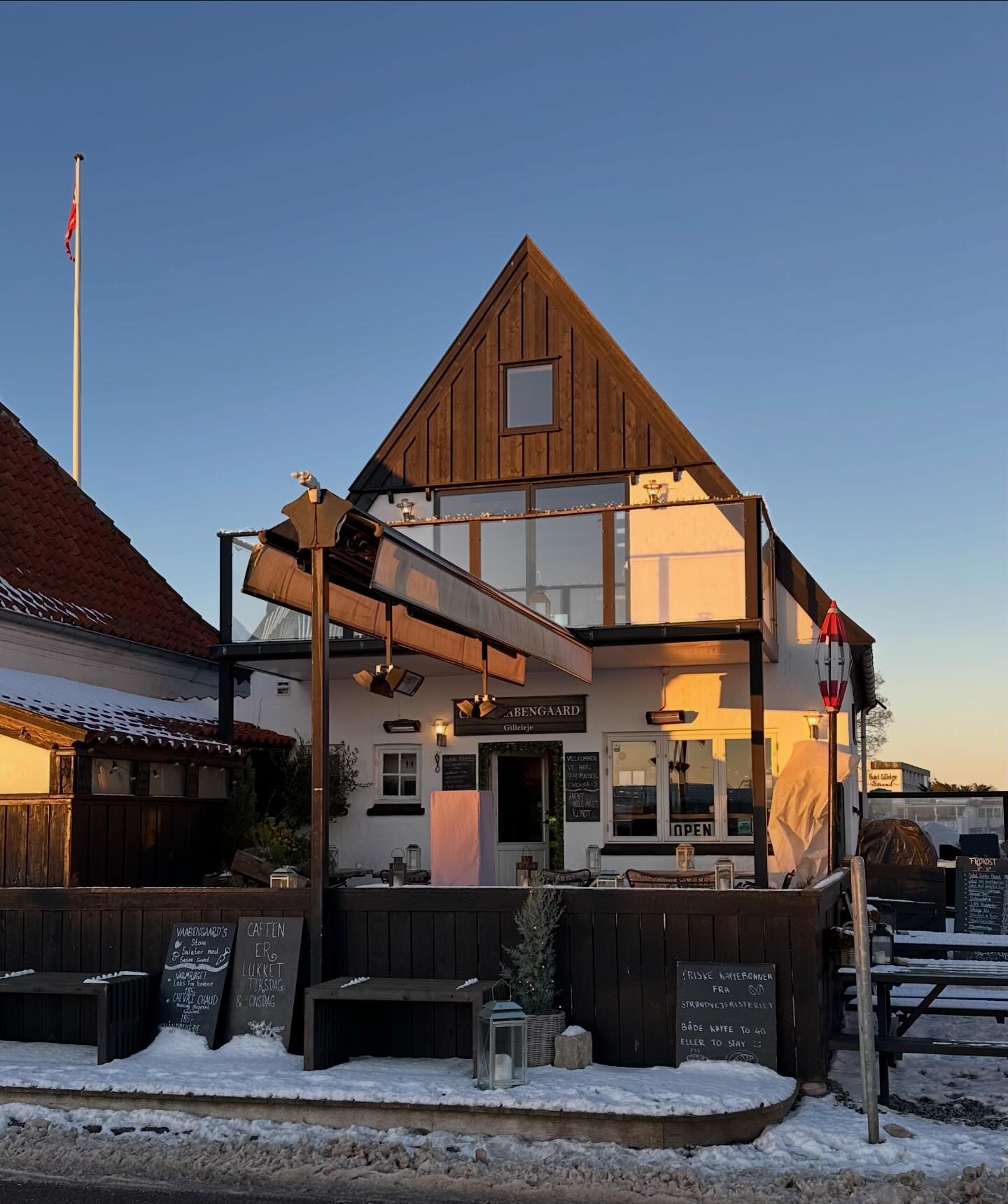 Café Vaabengaard Gilleleje - Så er vi tilbage igen efter en smuttur til ...