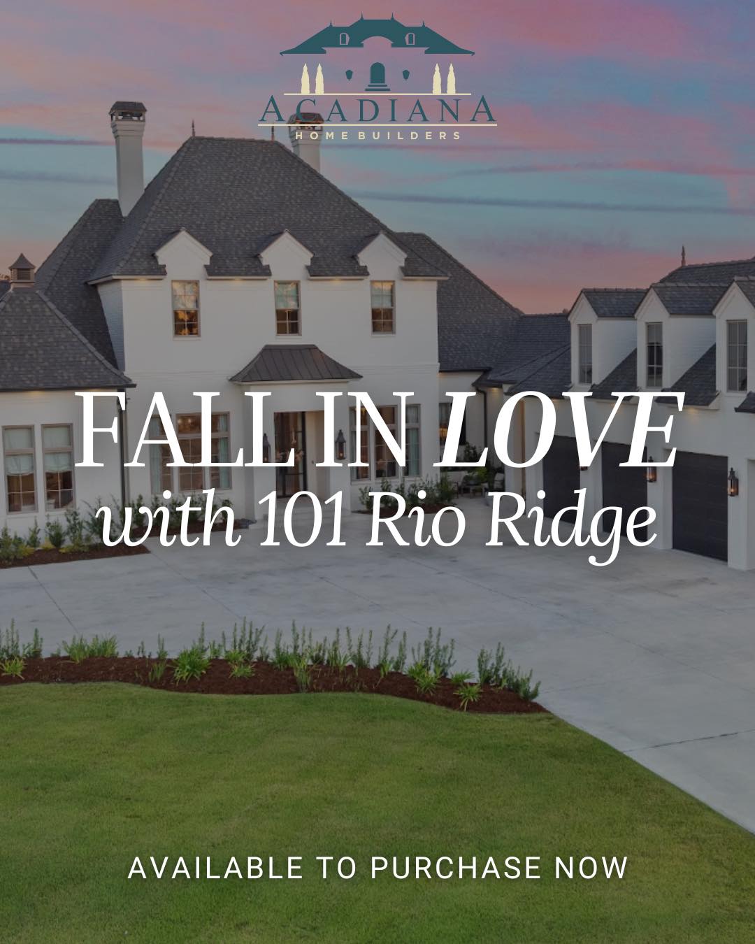 Acadiana - This Valentine’s Day… fall in love with 101 Rio Ridge. ️ ...