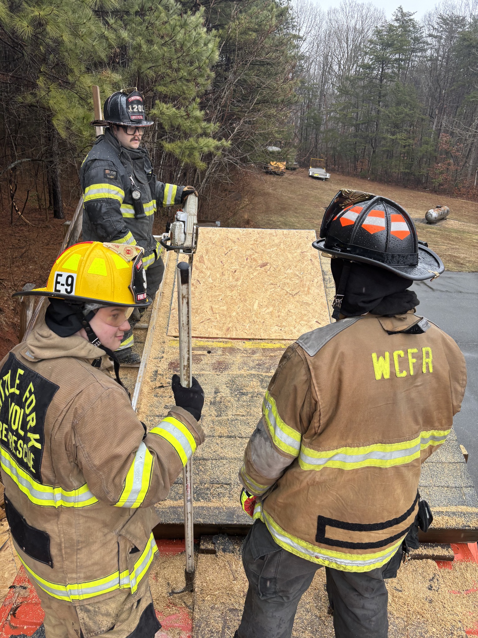 February 22, 2026 – Despite the weather, the 2026 Firefighter 1 Class ...