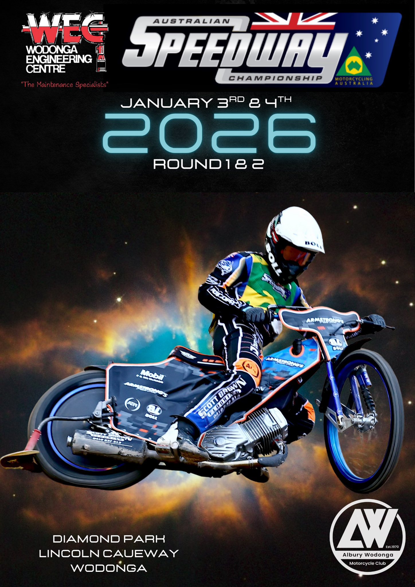 🏆🔥 𝗗𝗜𝗥𝗧 𝗧𝗥𝗔𝗖𝗞 𝗜𝗦... - AWMCC - Albury Wodonga Motorcycle Club | Facebook