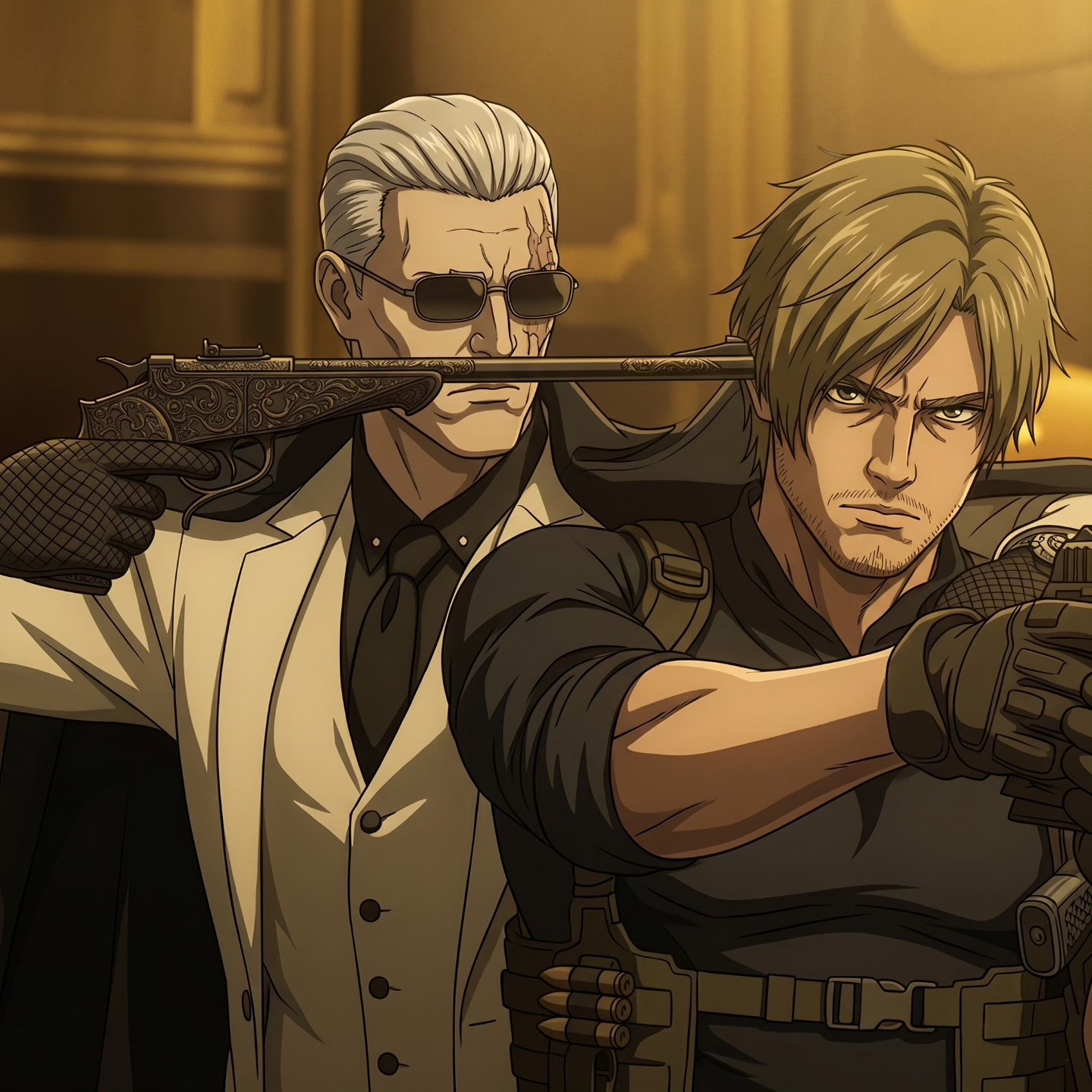 Leon & Grace comfort Zeno after being called an imitation by