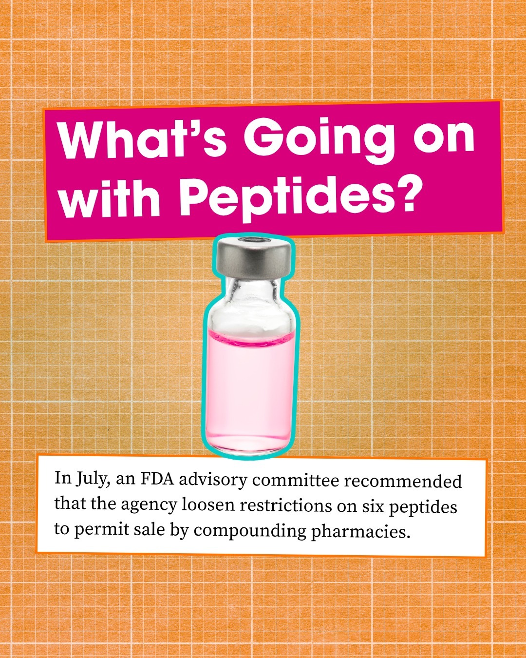 bpc-157 price alpha hormones dallas An FDA advisory committee has recommended six unapproved peptides be permitted for sale at compounding pharmacies. Johns Hopkins Bloomberg School of Public Health professor Joshua Sharfstein explains what this means and what Nite Owl B-12 Injectable pbadge2 Quantity based price:For 100-200 boxes