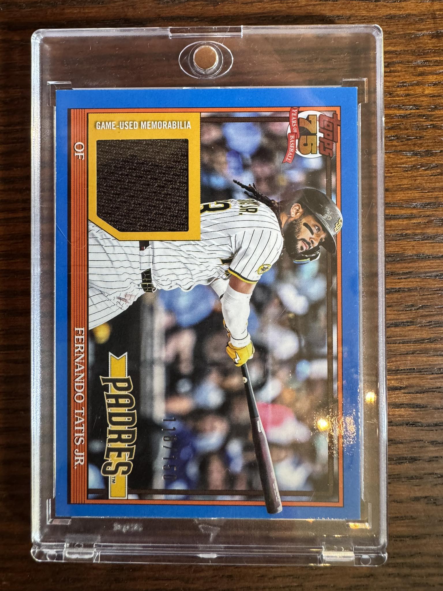 MLBカード　fernando tatis jr. RC relic auto Fernando Tatis Jr game-used relic card pull