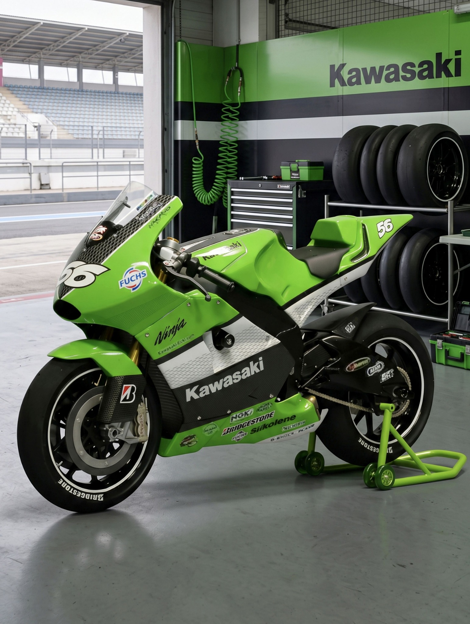 2005 Kawasaki Ninja ZX-RR screamer engine